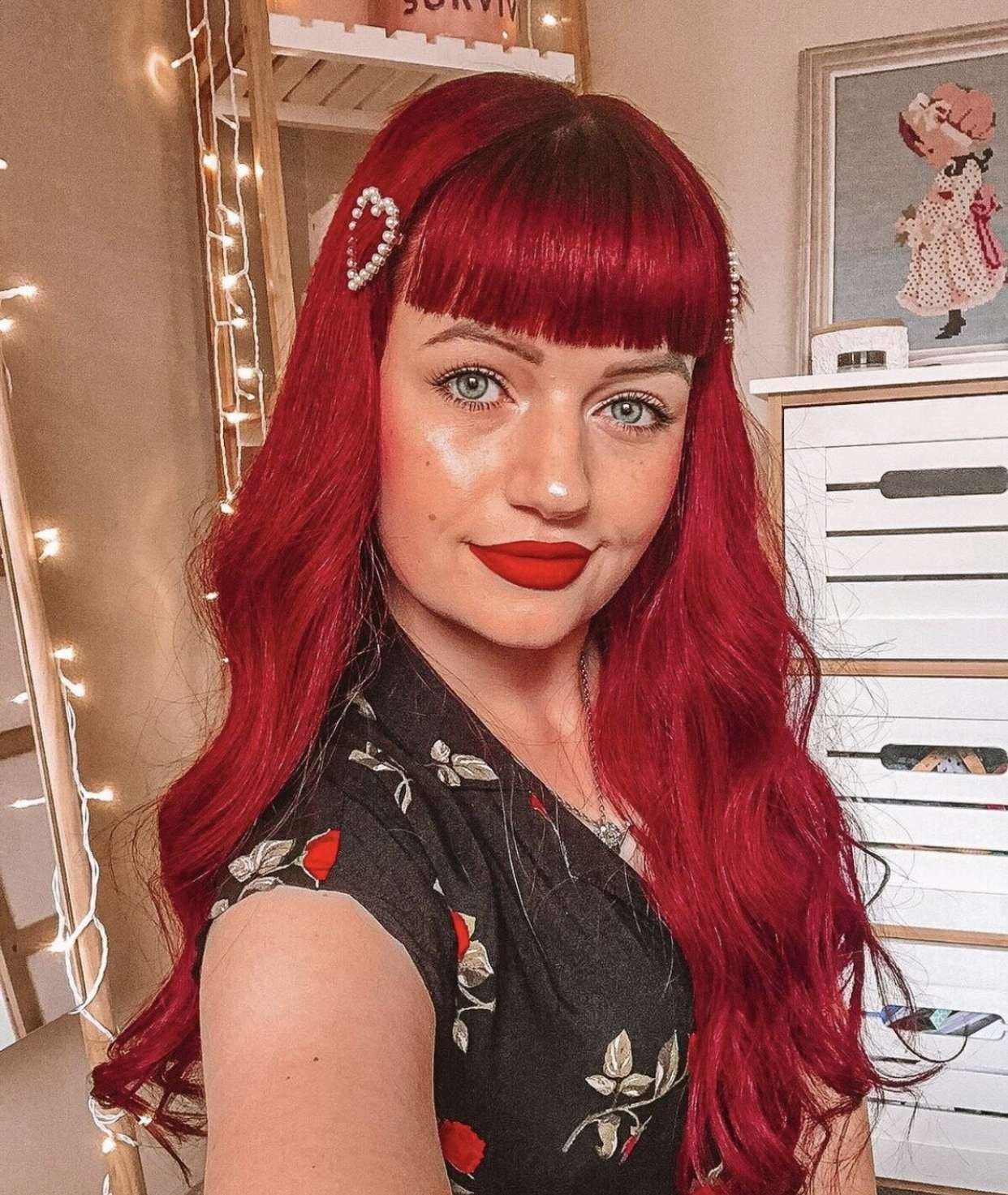 #6R Red Butterfly Weft™ Hair Extensions