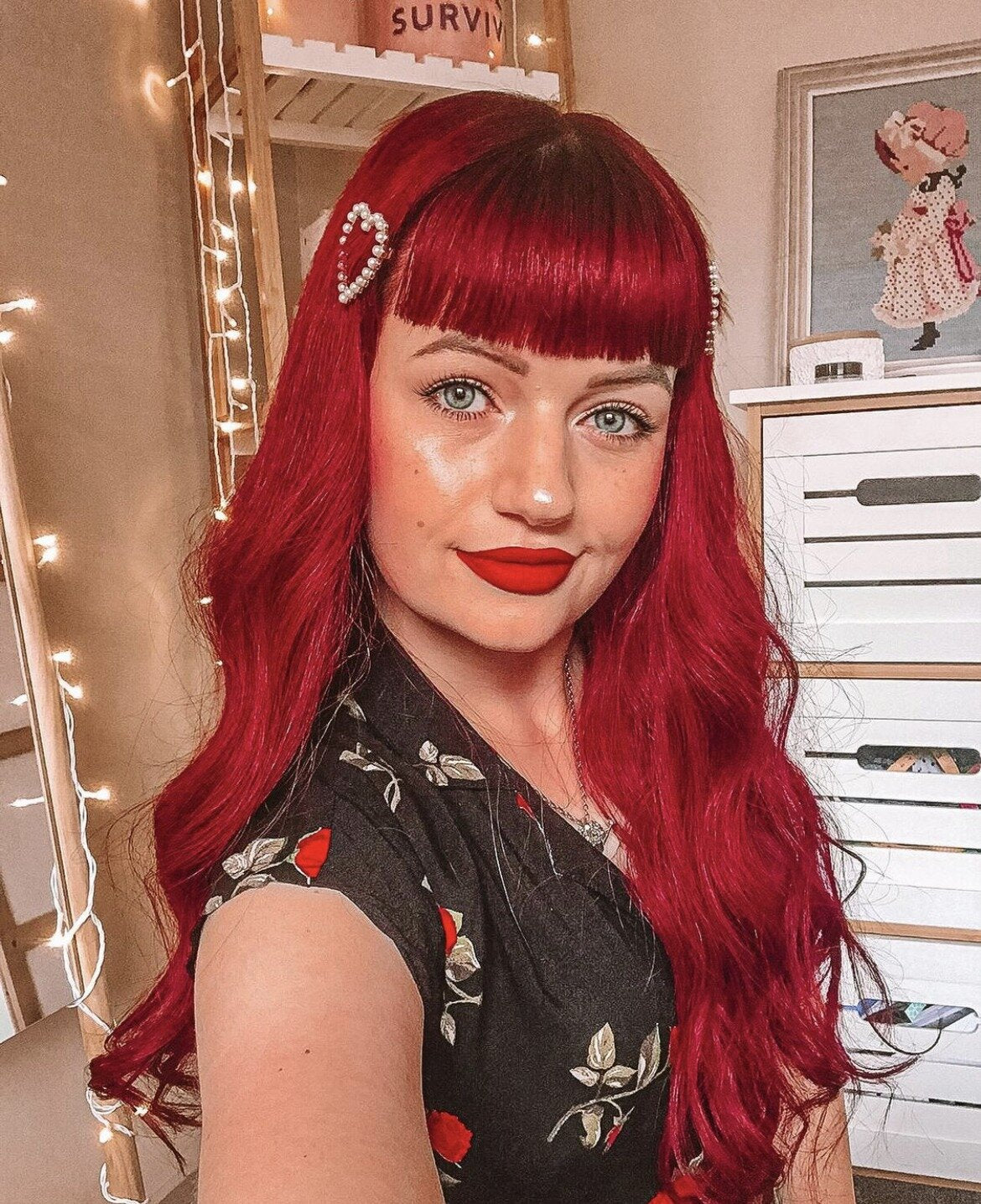 #6R Red Ponytail Extensions