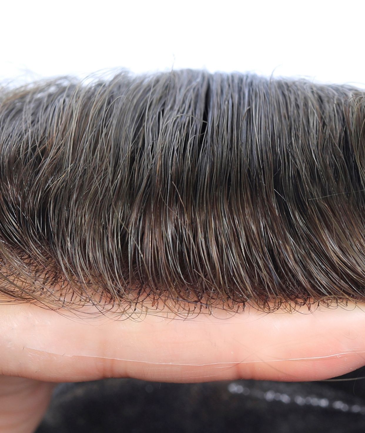 #6 Light Golden Brown Skin Base Hair System
