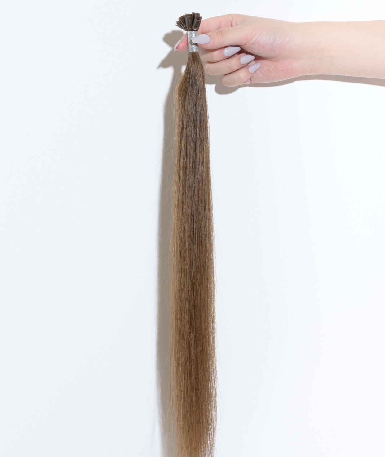 #6 Chestnut Brown Pre Bonded U Tip Hair Extensions