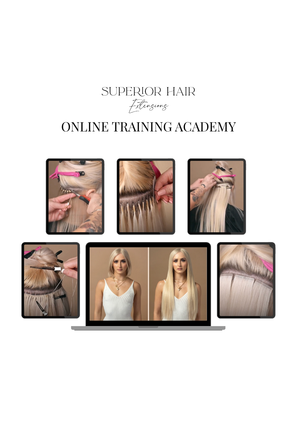 Superior Hair Tape In Training Course Online
