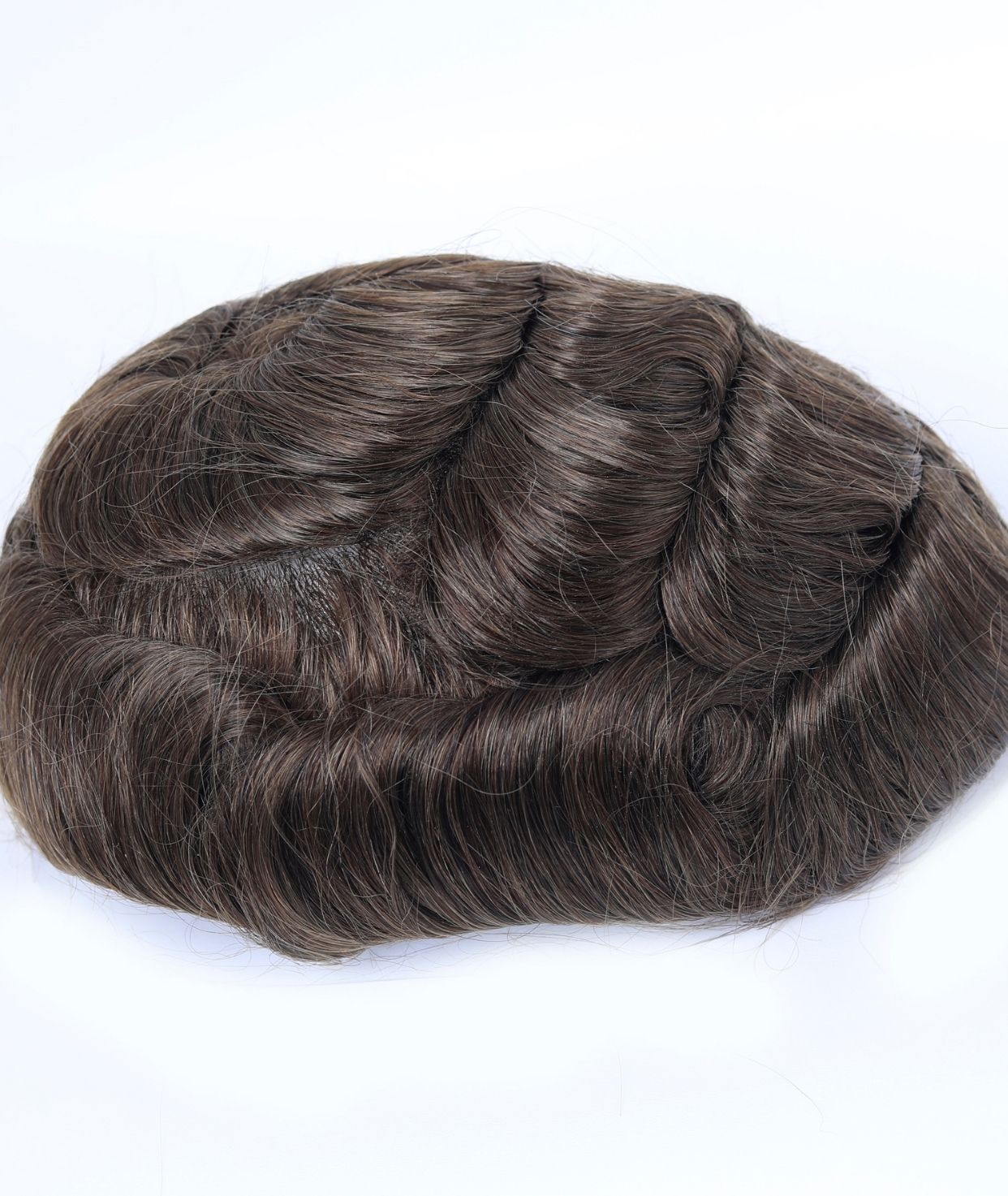 #7 Light Blonde Skin Base Hair System