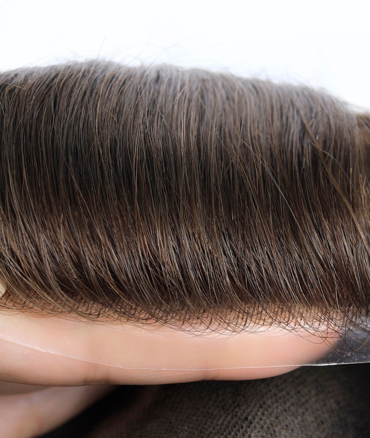 #7 Light Blonde Skin Base Hair System