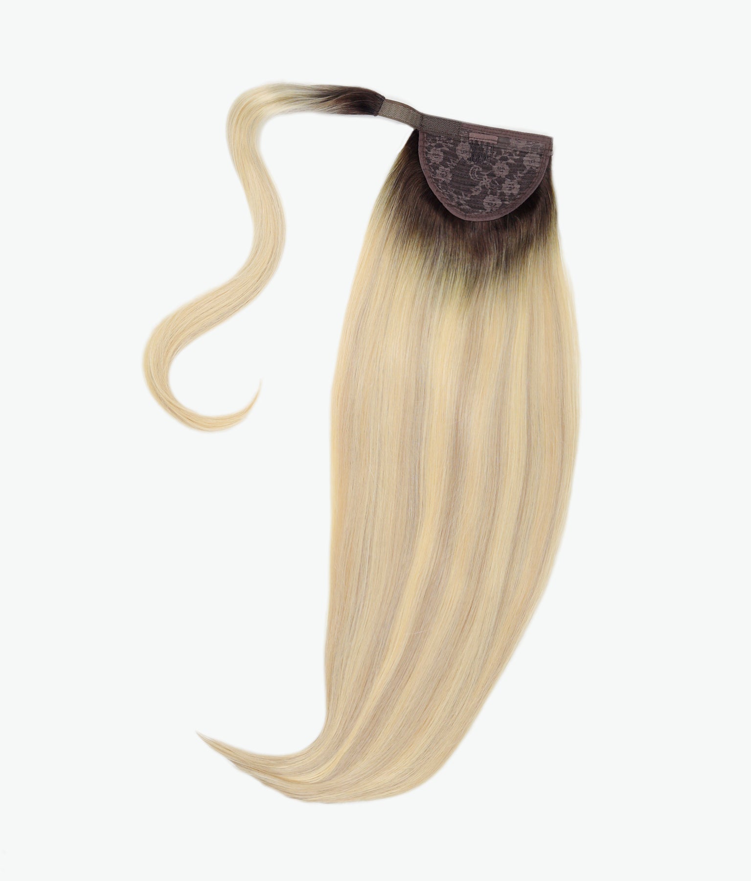 #Iced Coffee Balayage Ponytail Extensions