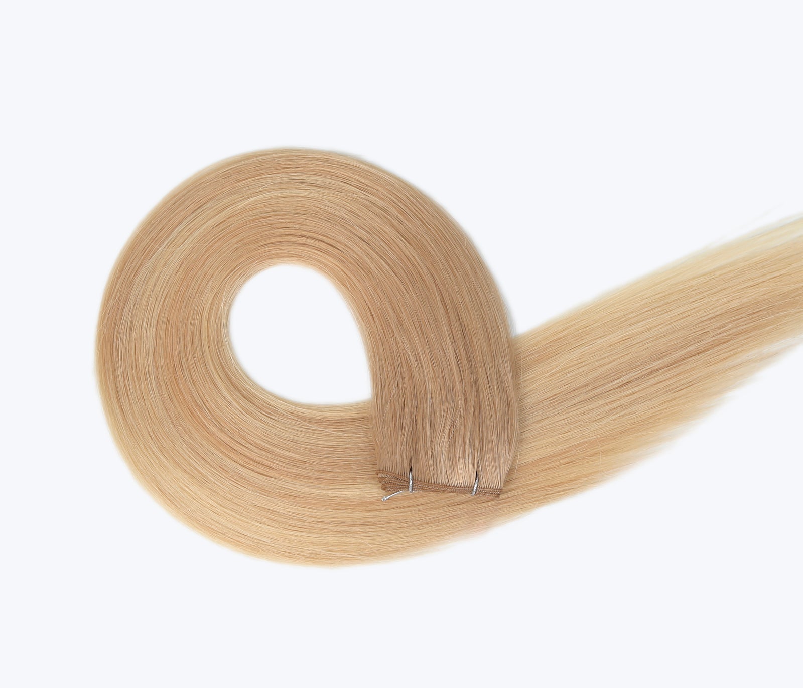 Sandy Blonde Balayage Genius Weft Extensions