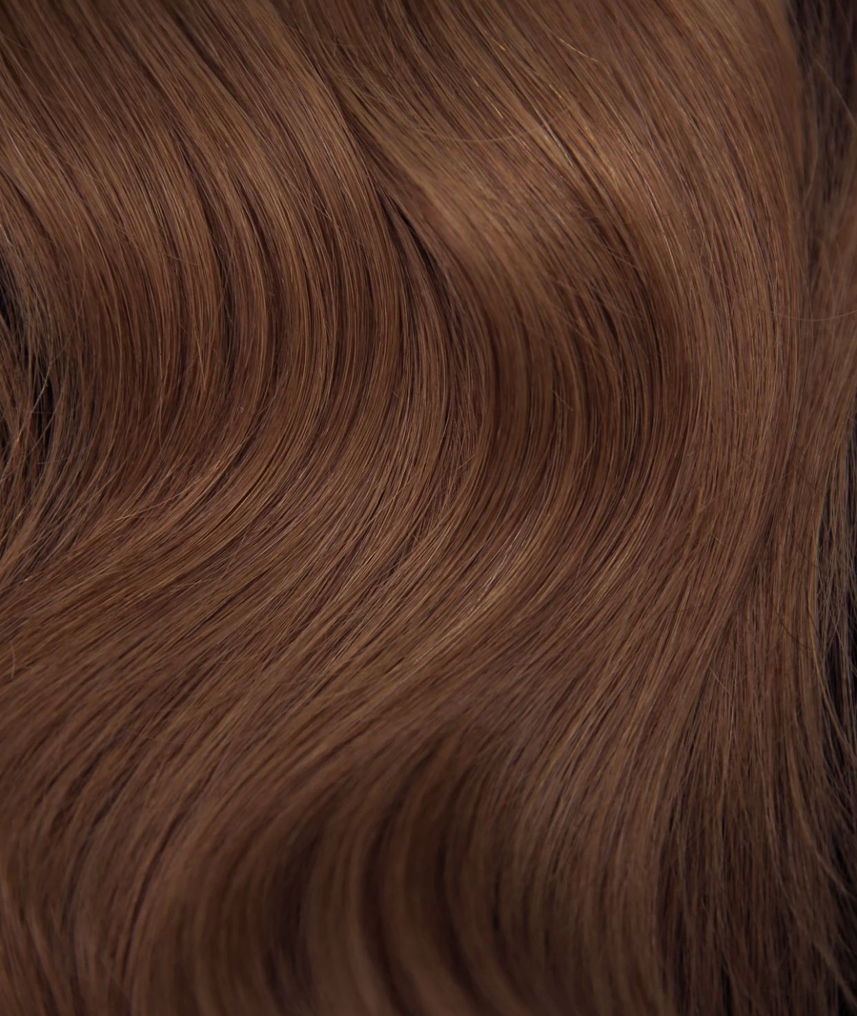 #8 Natural Light Brown Traditional Weft Extensions