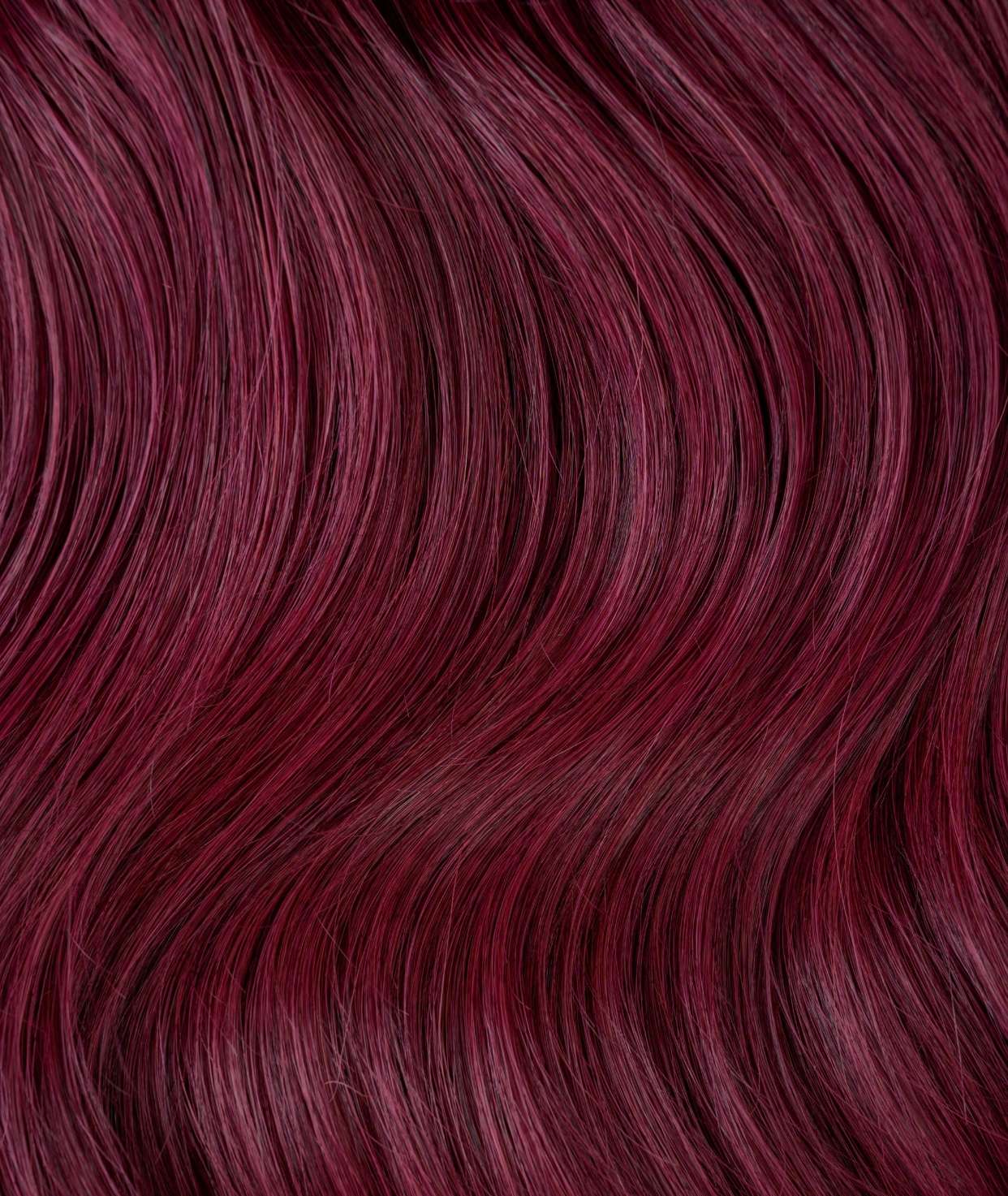 Burgundy Clip-In Bun Extension