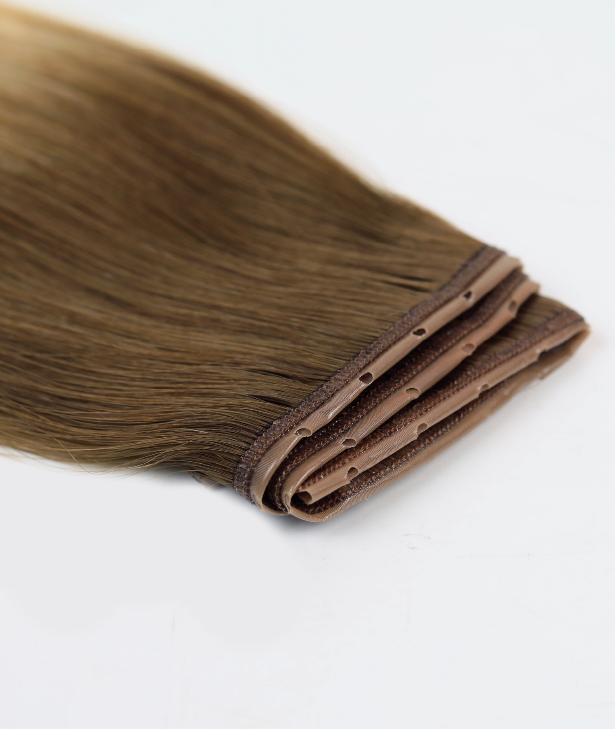 #Beach Blonde Ombre Butterfly Weft™ Hair Extensions