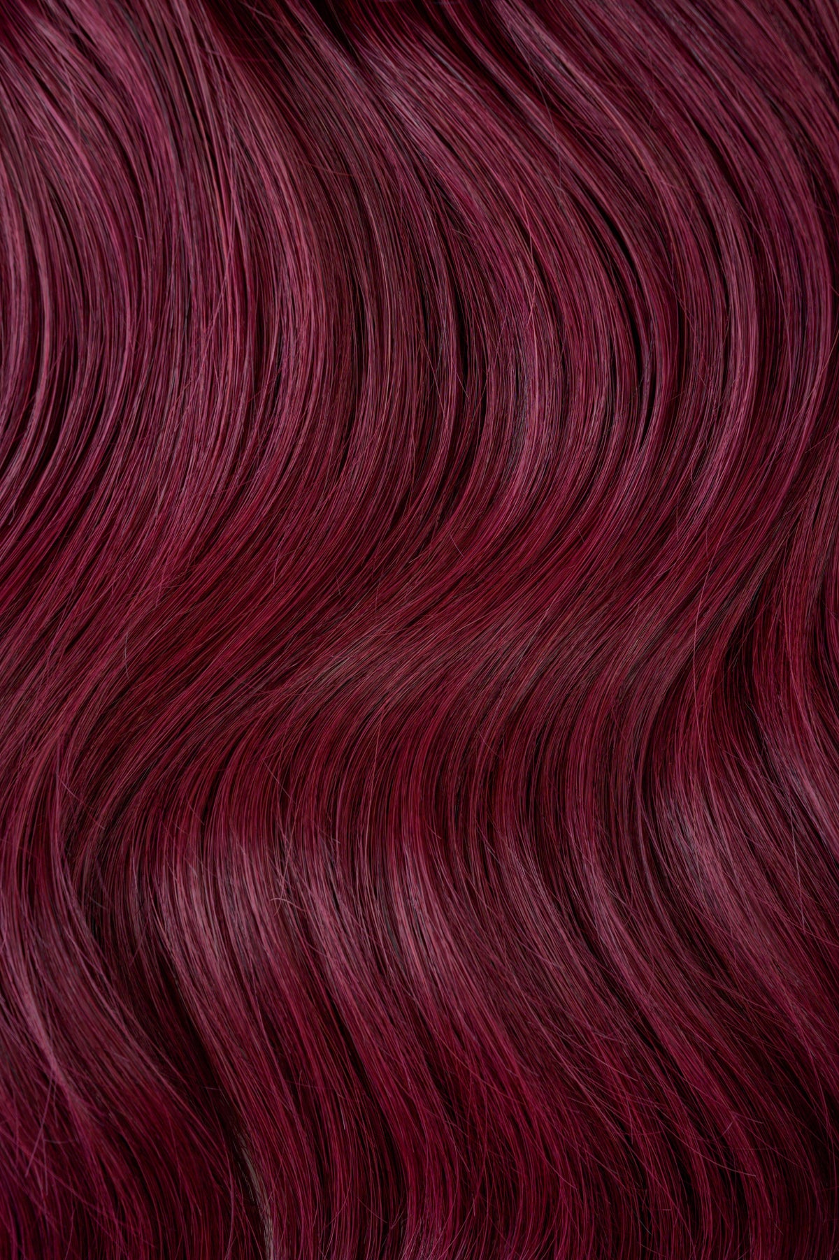 #Burgundy Nano Tip Hair Extensions