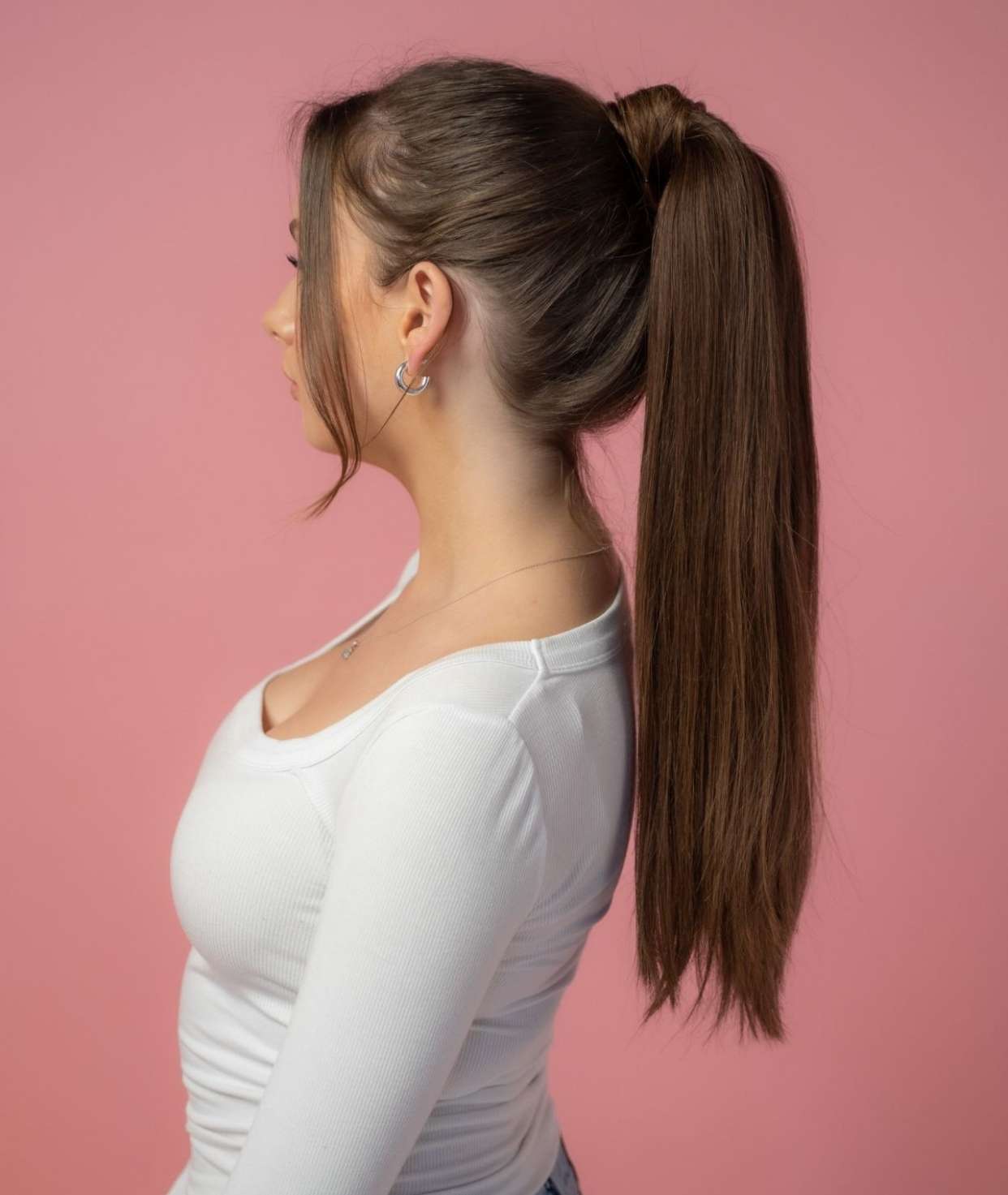 #Chocolate Brown Balayage Nano Tip Hair Extensions
