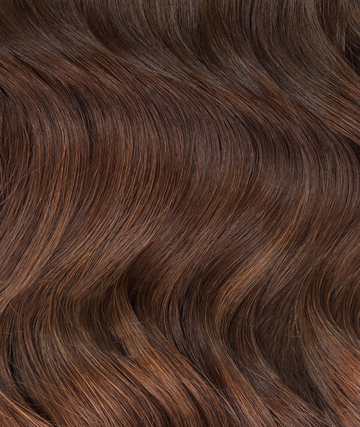 #Chocolate Brown Balayage Ponytail Hair Extensions