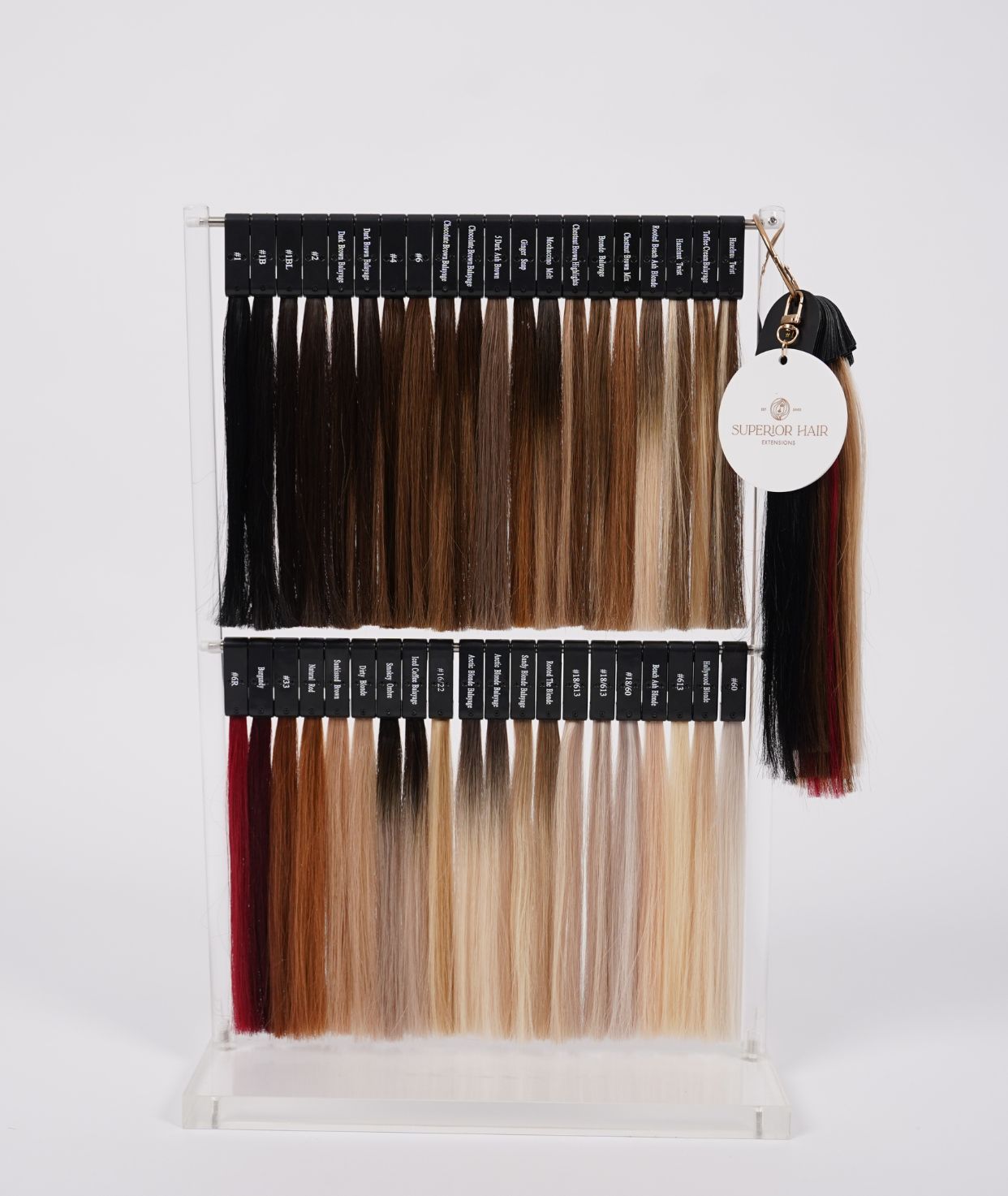 Superior Hair Extension Colour Stand