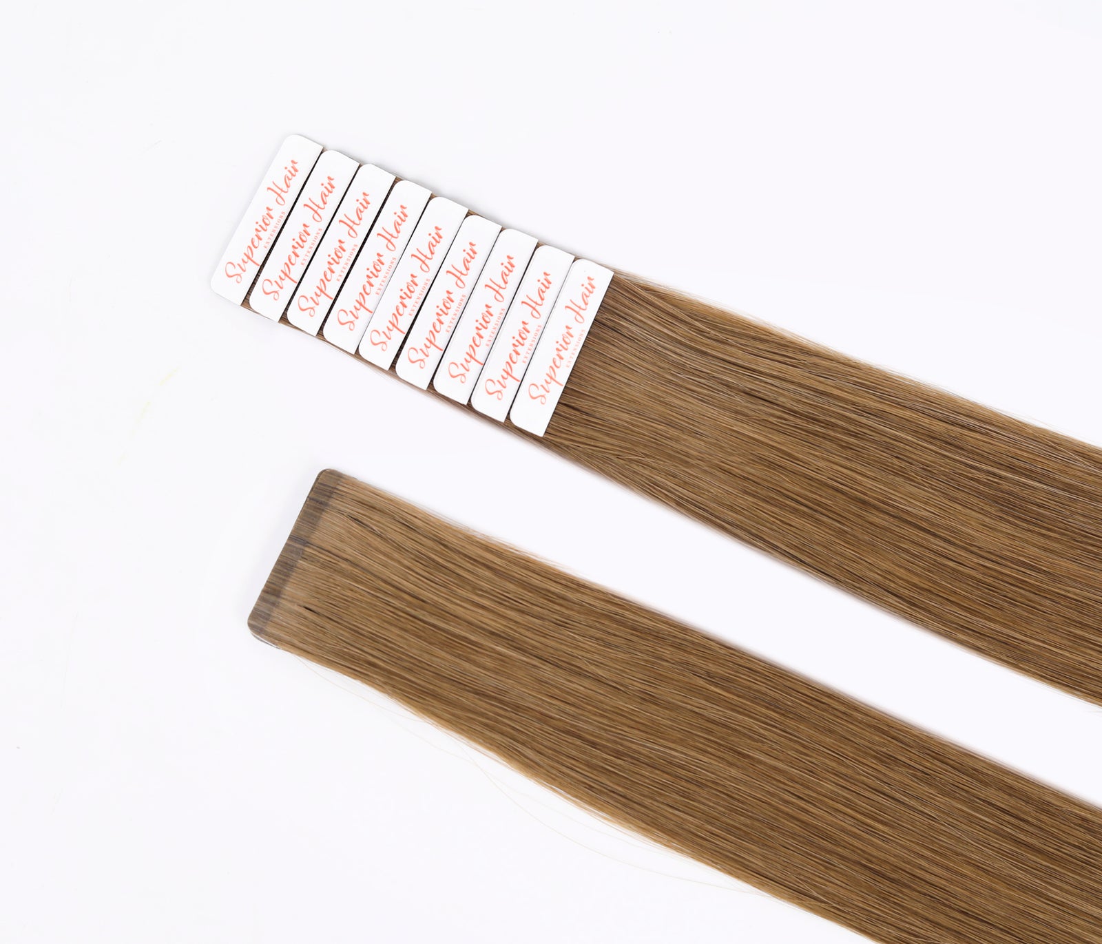 #4/6 Chestnut Brown Mix Ultra Seamless Tape In Extensions