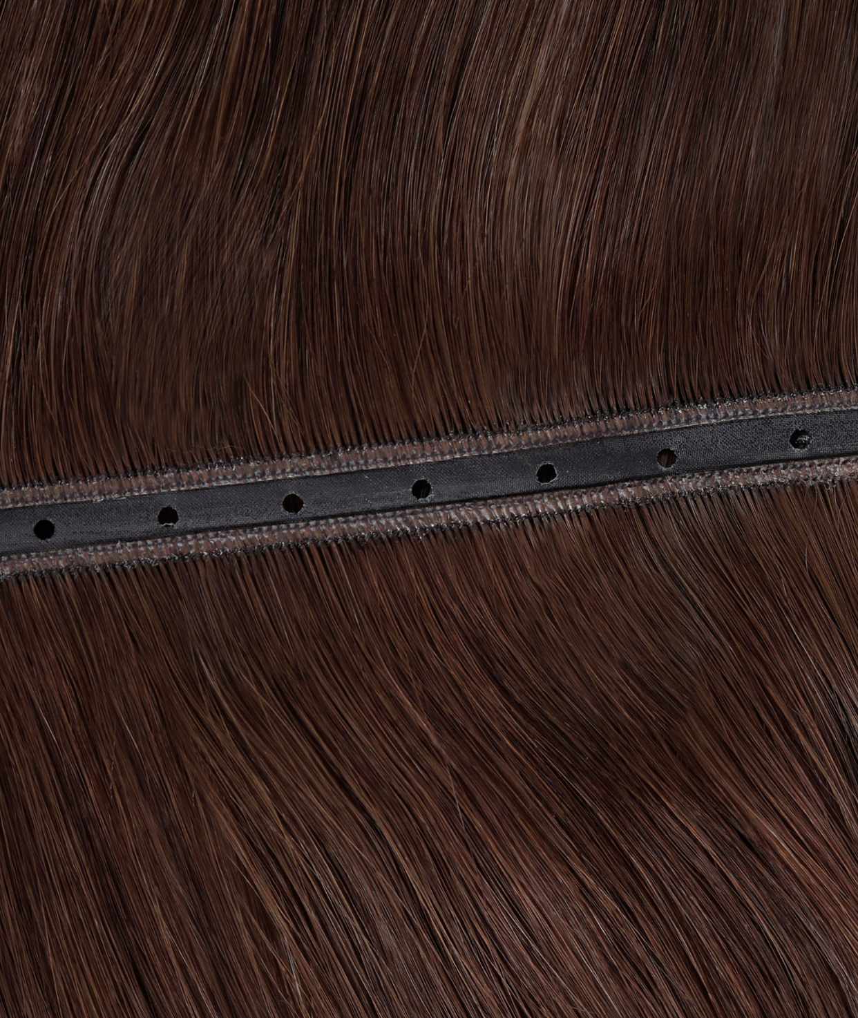 #Chocolate Brown Balayage Butterfly Weft™ Hair Extensions
