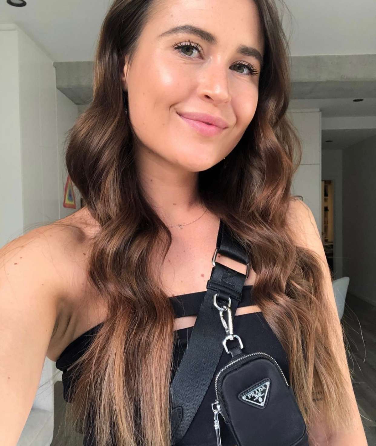 #Dark Brown Balayage Nano Tip Hair Extensions