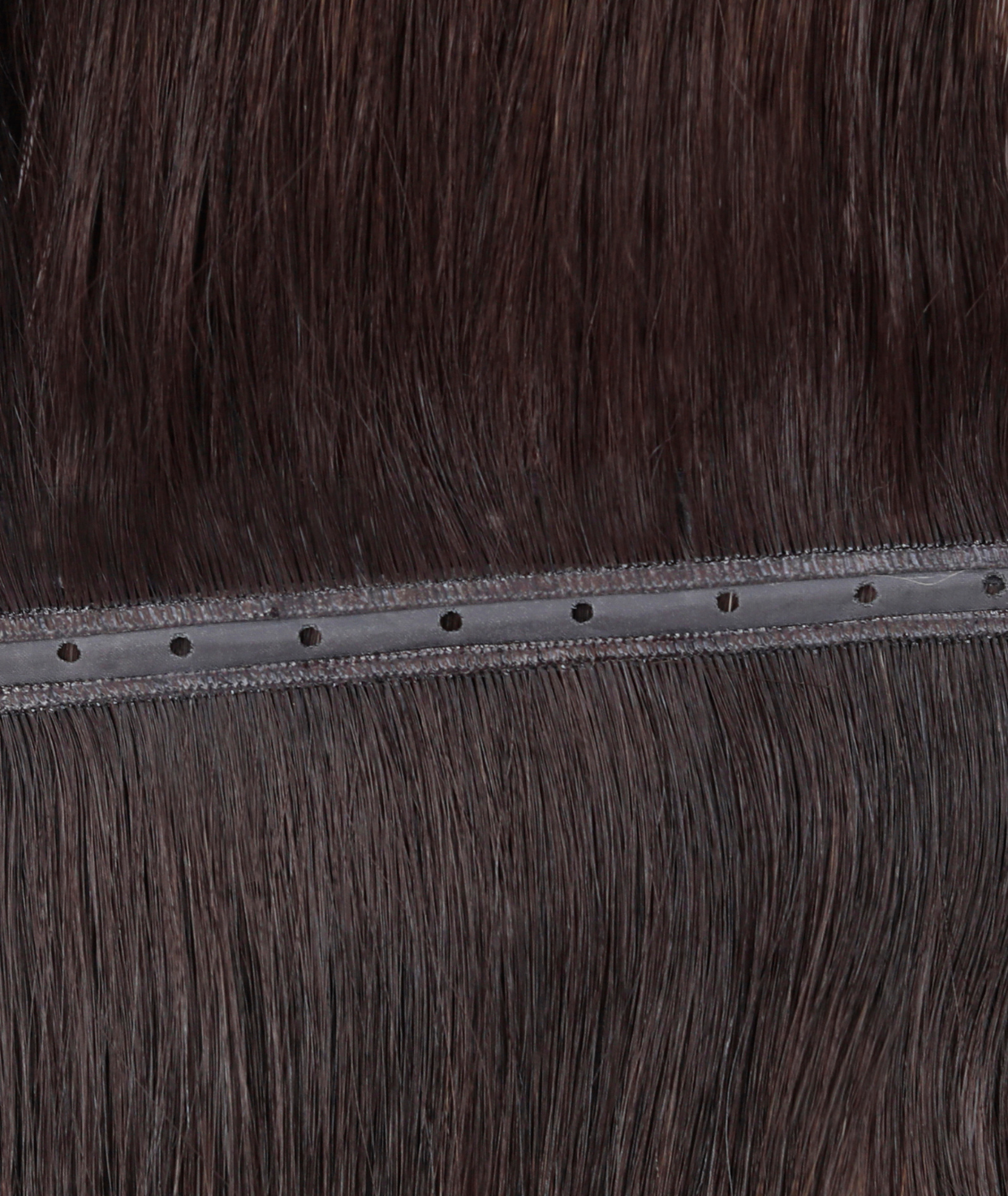 #Dark Ash Brown Balayage Butterfly Weft™ Hair Extensions