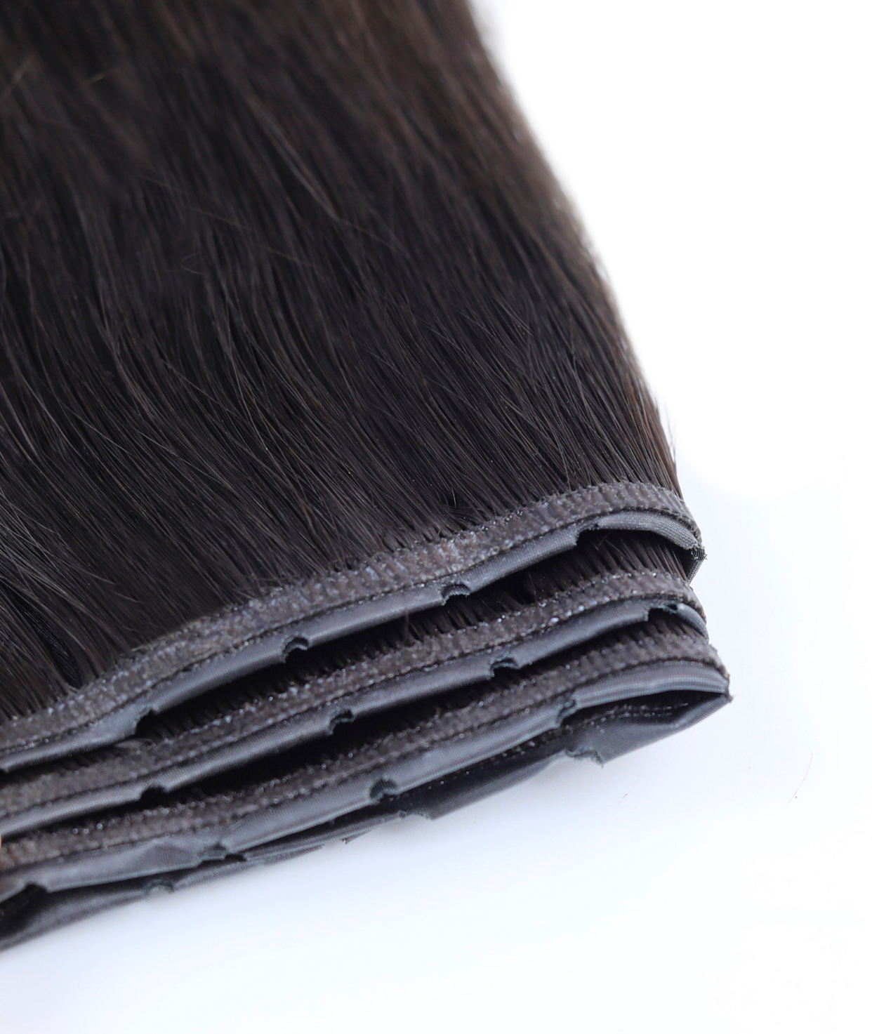 #Dark Ash Brown Balayage Butterfly Weft™ Hair Extensions