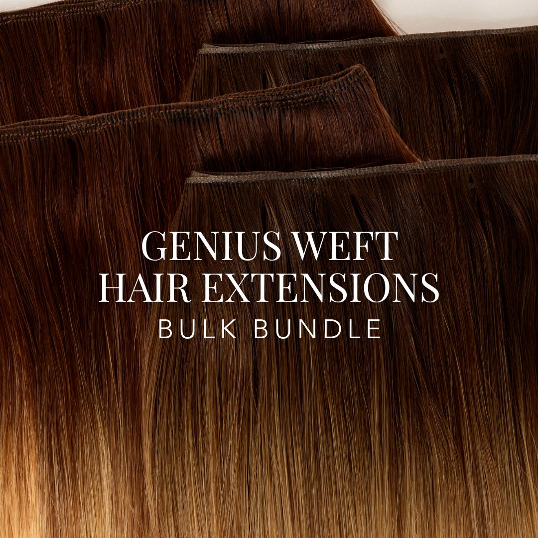 Genius Weft Hair Extensions Bulk Bundle