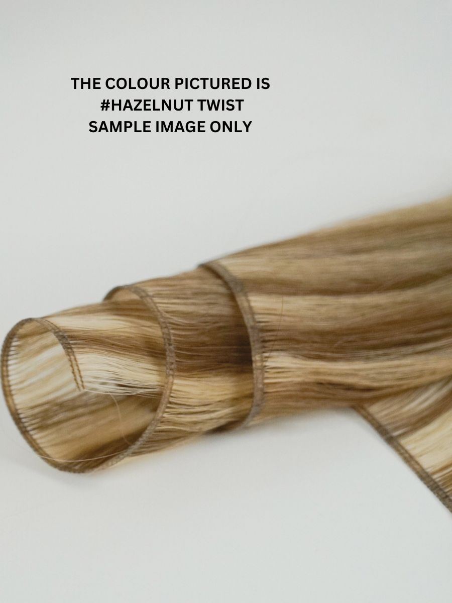 #16 Caramel Dark Blonde Genius Weft Extensions