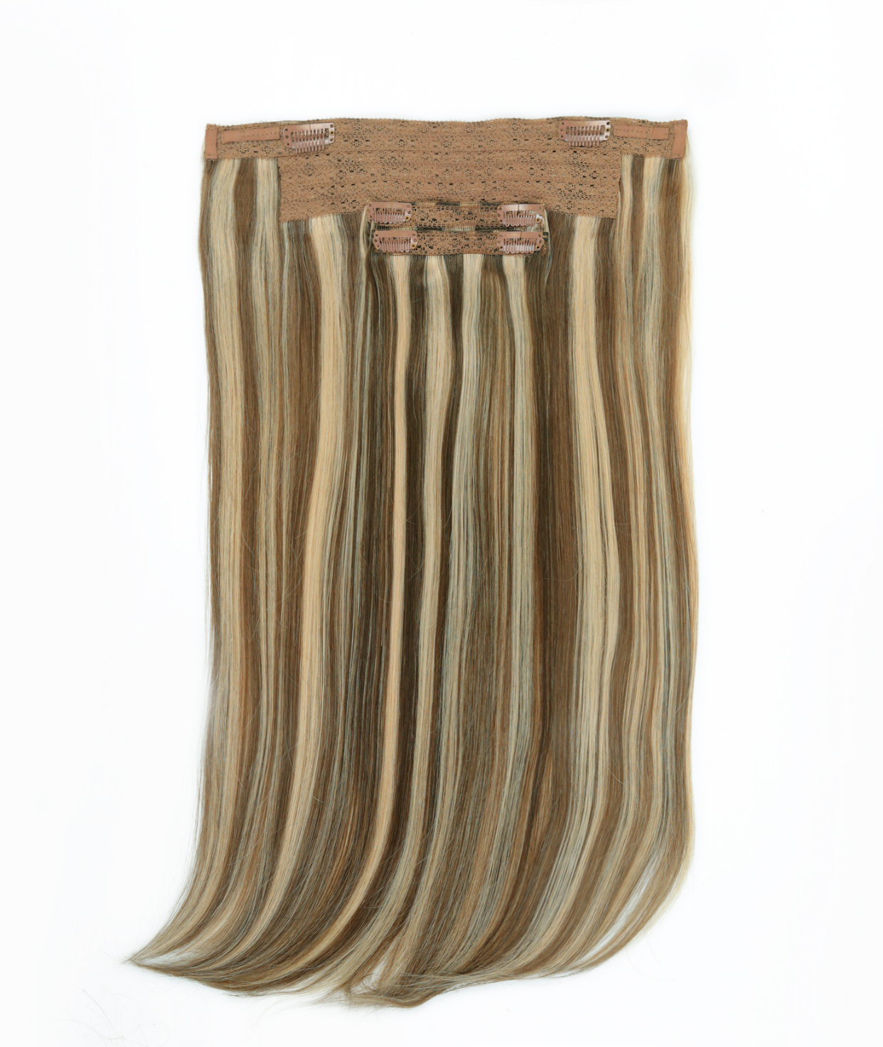 #Hazelnut Twist Classic Halo Hair Extensions