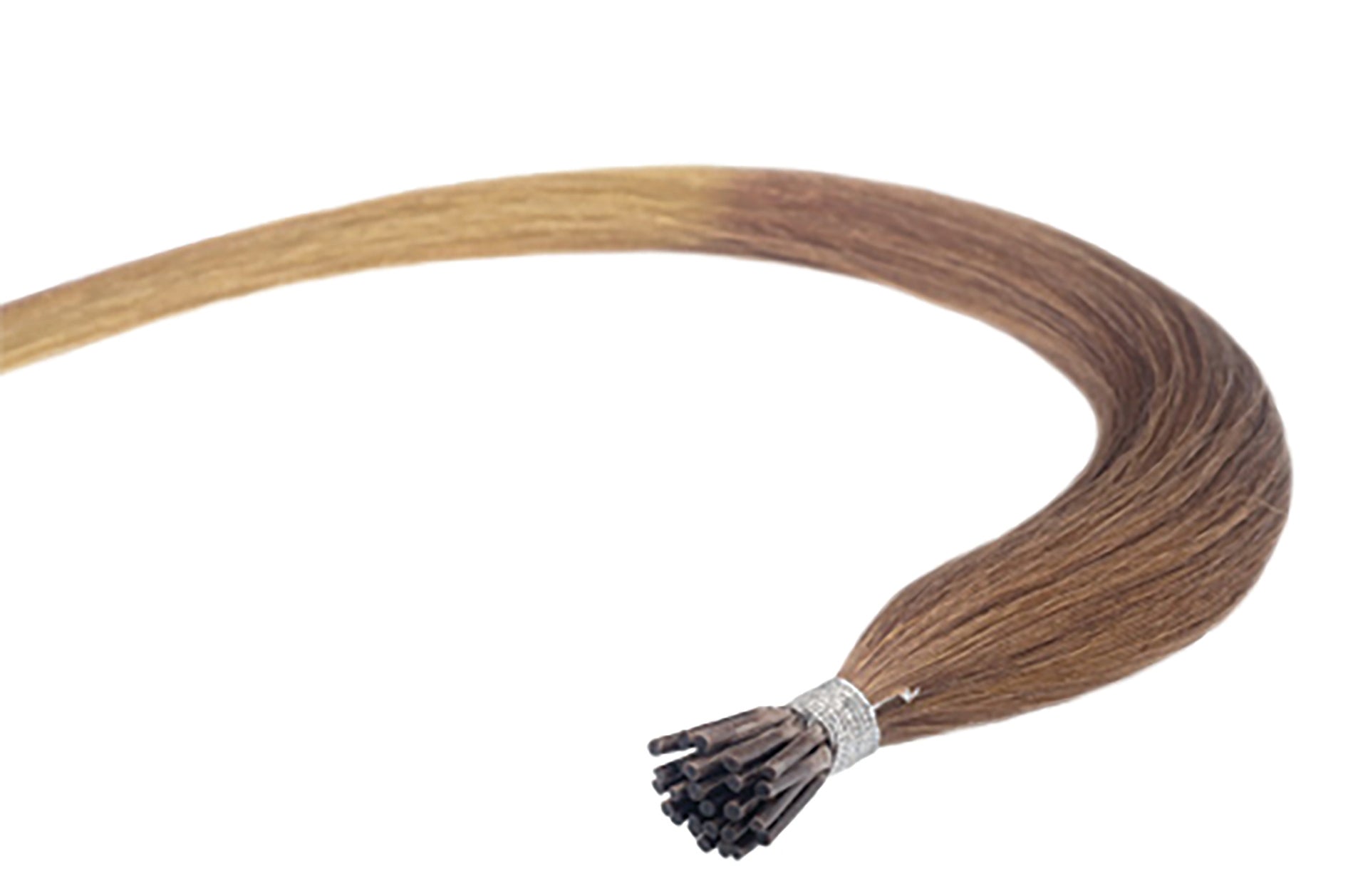 Coffee Cream Ombre Micro Beads I TIP Human Hair Extensions– Value Grade