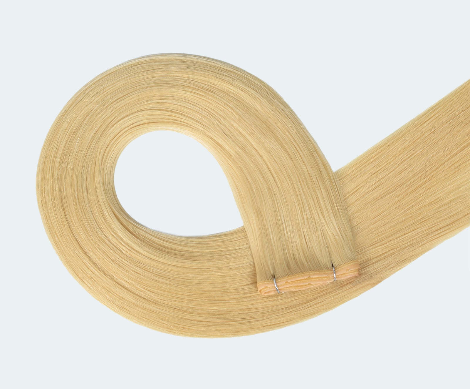 #613 Platinum Blonde Butterfly Weft™ Extensions