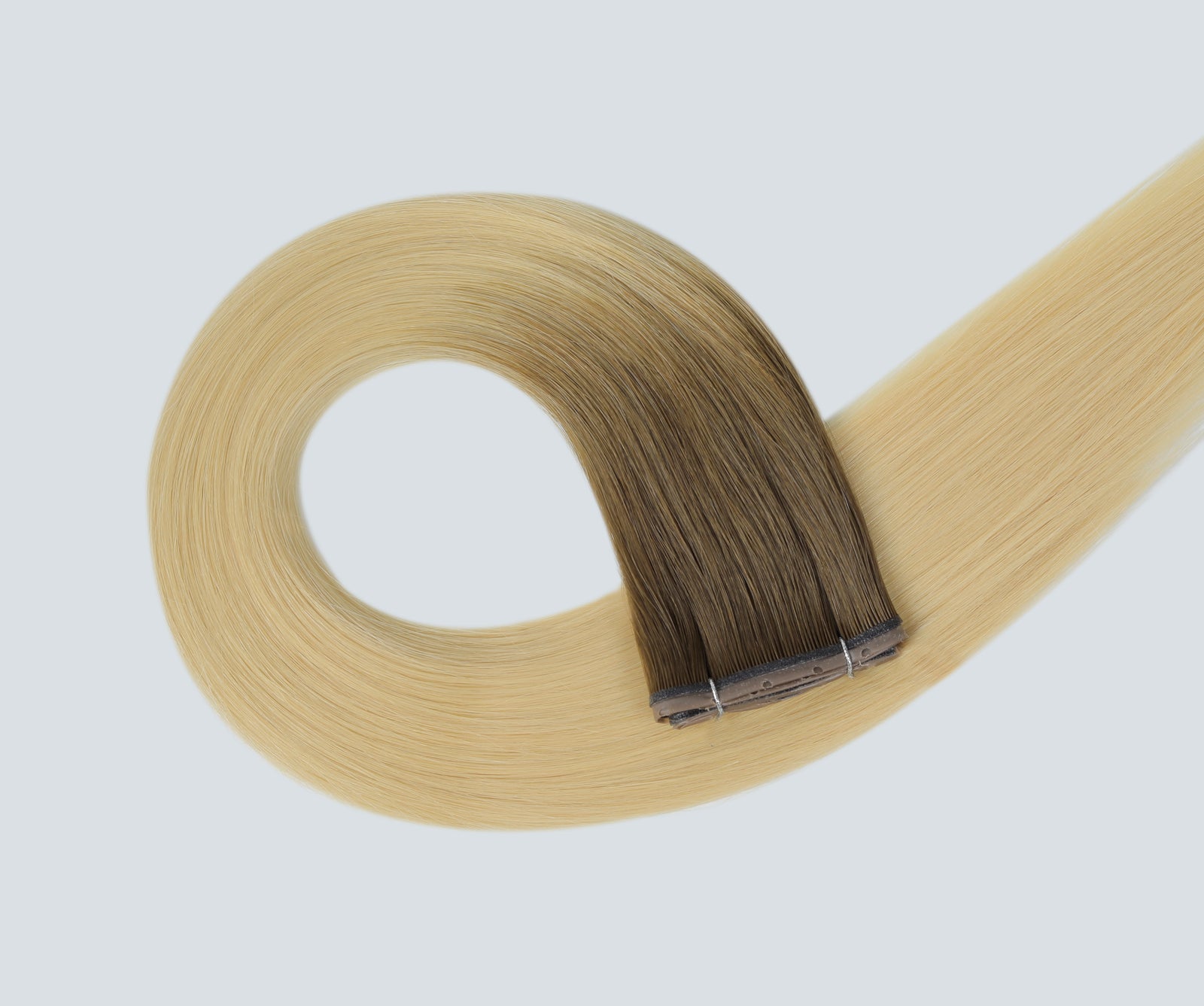 #Beach Blonde Ombre Butterfly Weft™ Extensions