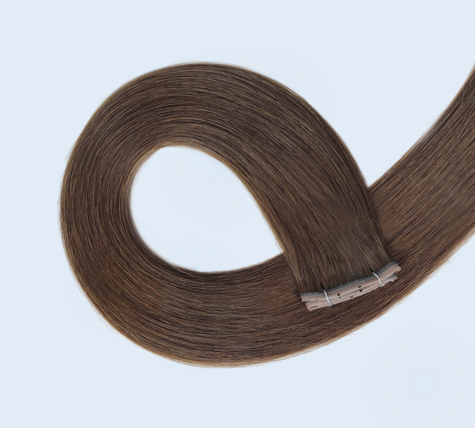 #6 Chestnut Brown Butterfly Weft™ Extensions