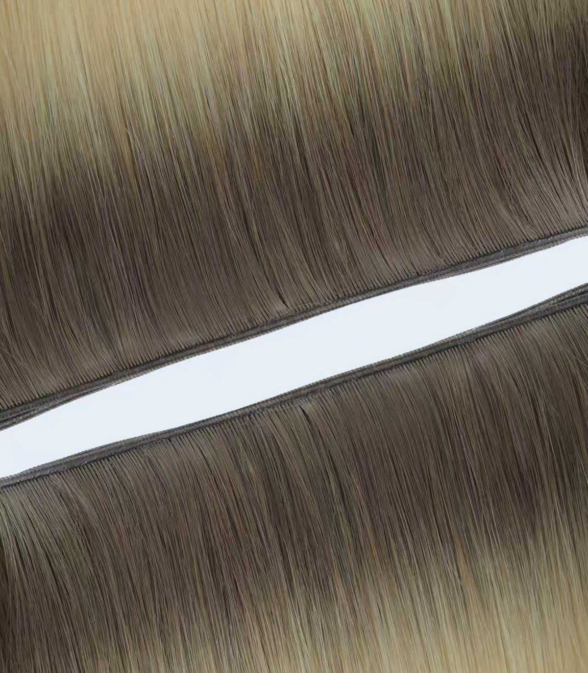 #Rooted Hollywood Blonde Genius Weft Extensions (NEW)