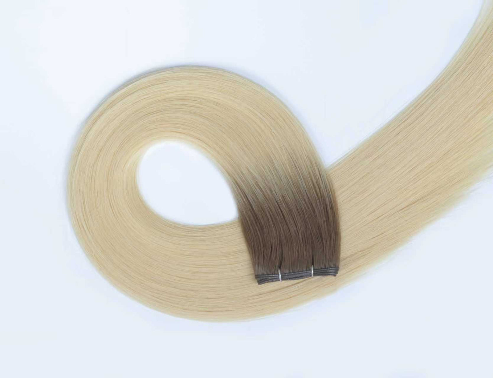 #Rooted Hollywood Blonde Genius Weft Extensions (NEW)
