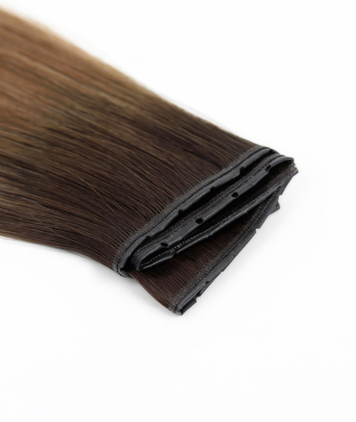 #Mochaccino Melt Butterfly Weft™ Hair Extensions