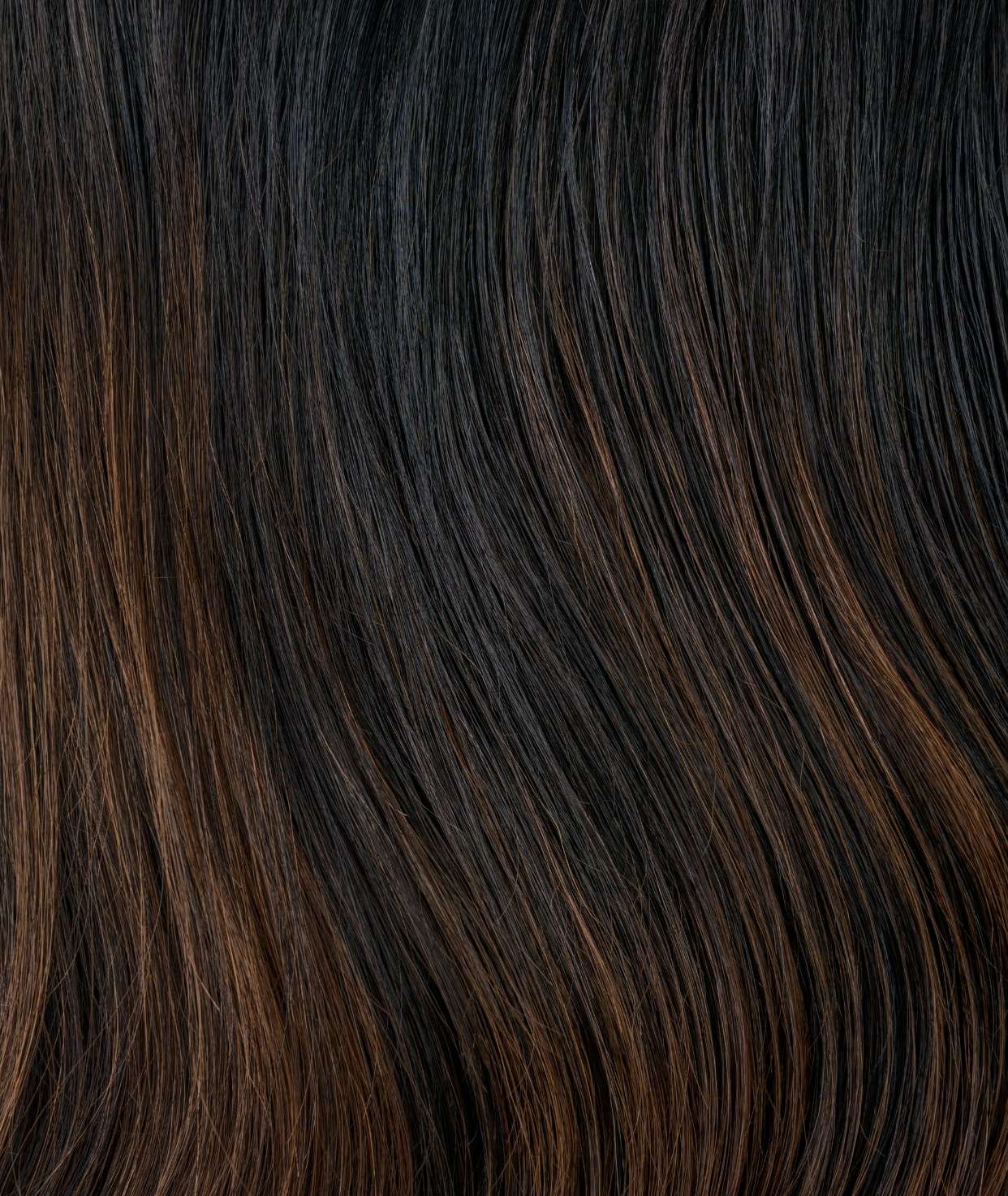 #Off Black Balayage Classic Clip In Hair Extensions 9pcs