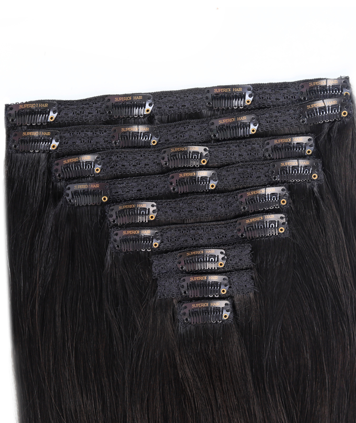 #Off Black Balayage Classic Clip In Hair Extensions 9pcs (DISCONTINUED)