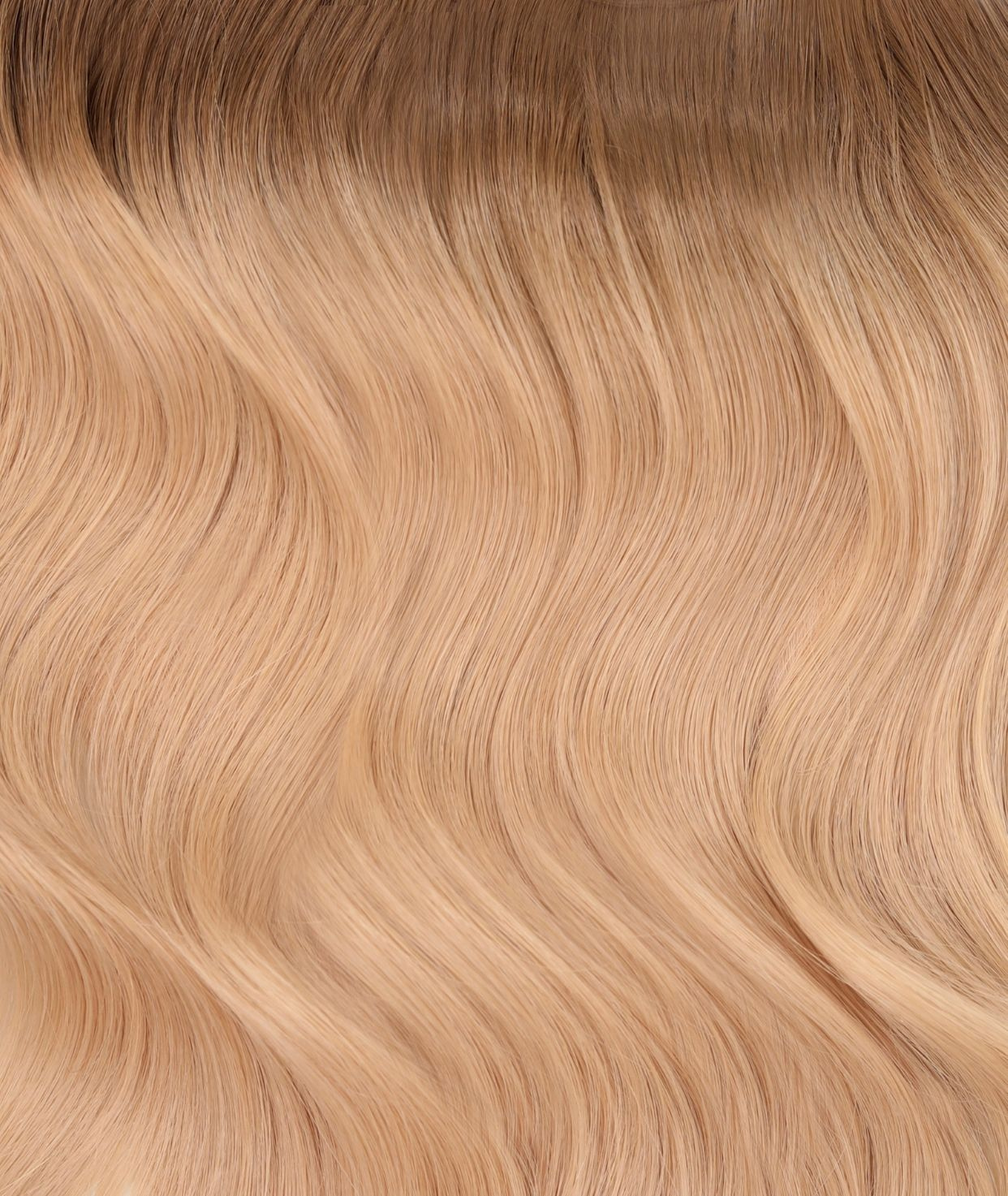 #Rooted Beach Blonde Ultra Seamless Tape In Hair Extensions (NEW)