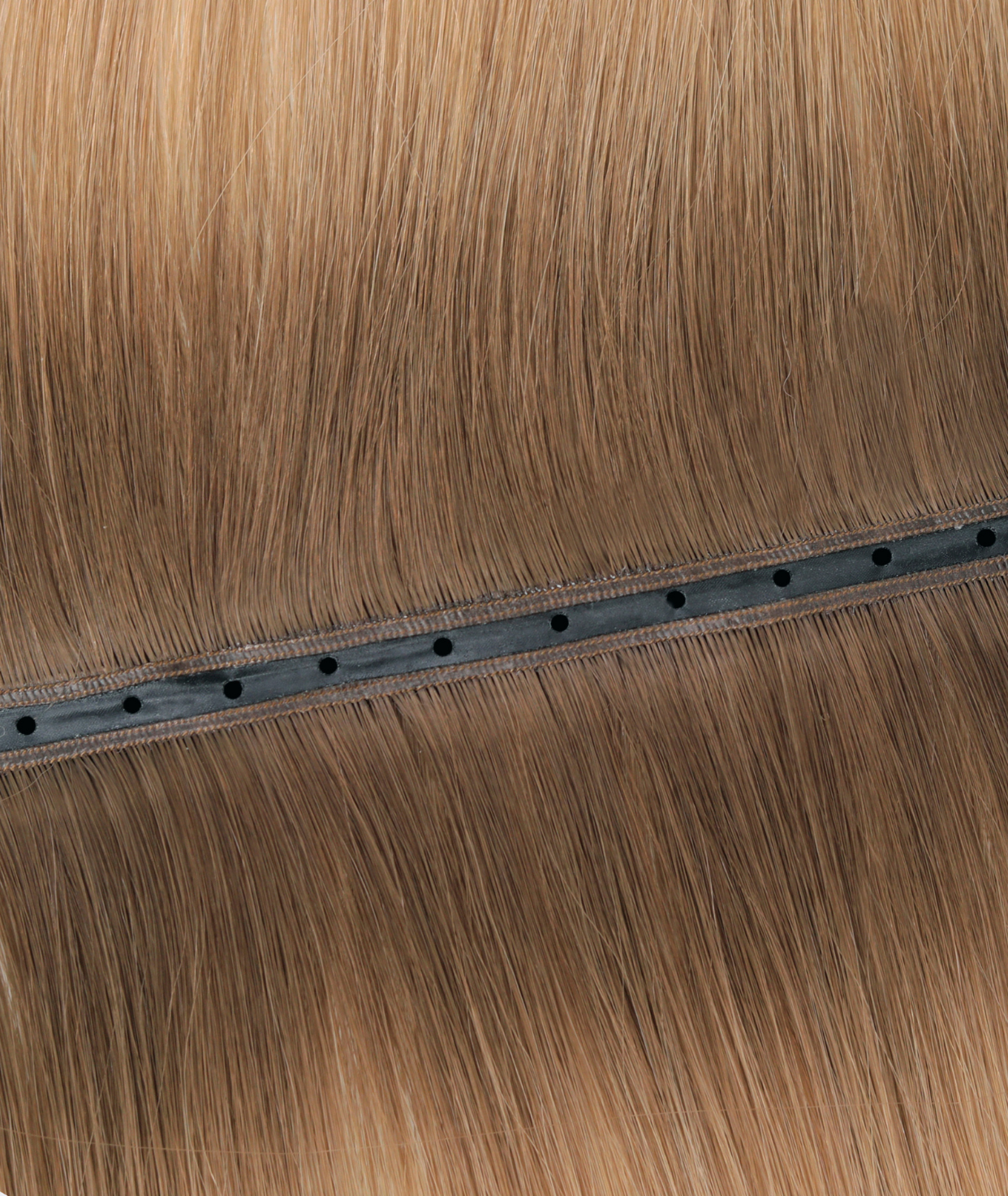 Rooted Champagne Chestnut Butterfly Weft™ Hair Extensions (NEW)