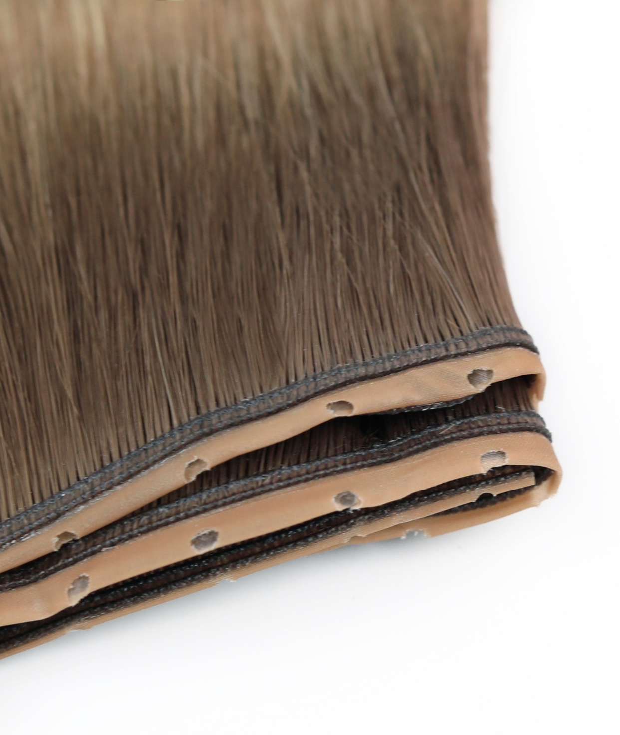 #Rooted Hollywood Blonde Butterfly Weft™ Hair Extensions