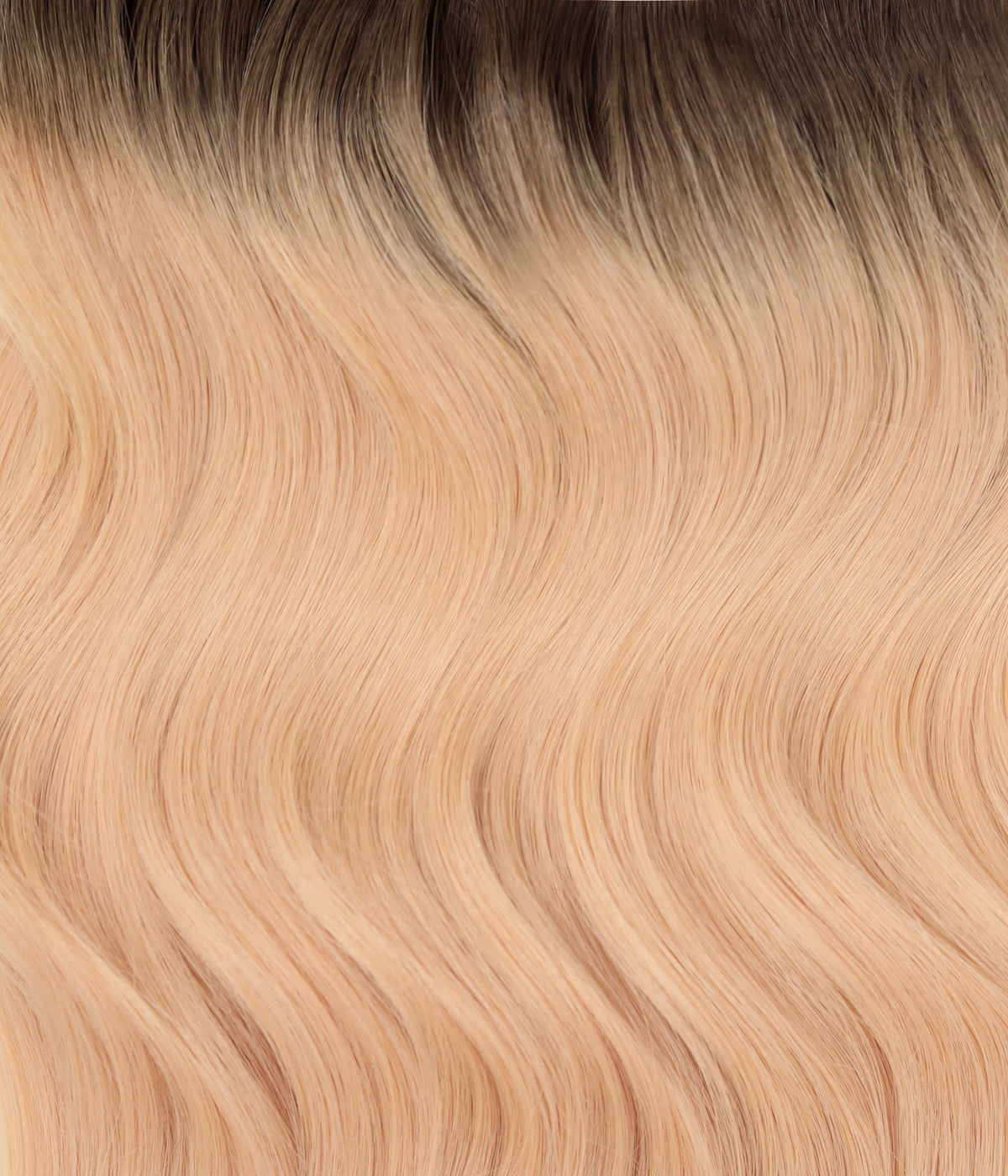 Rooted Beach Ash Blonde Butterfly Weft™ Extensions (NEW)