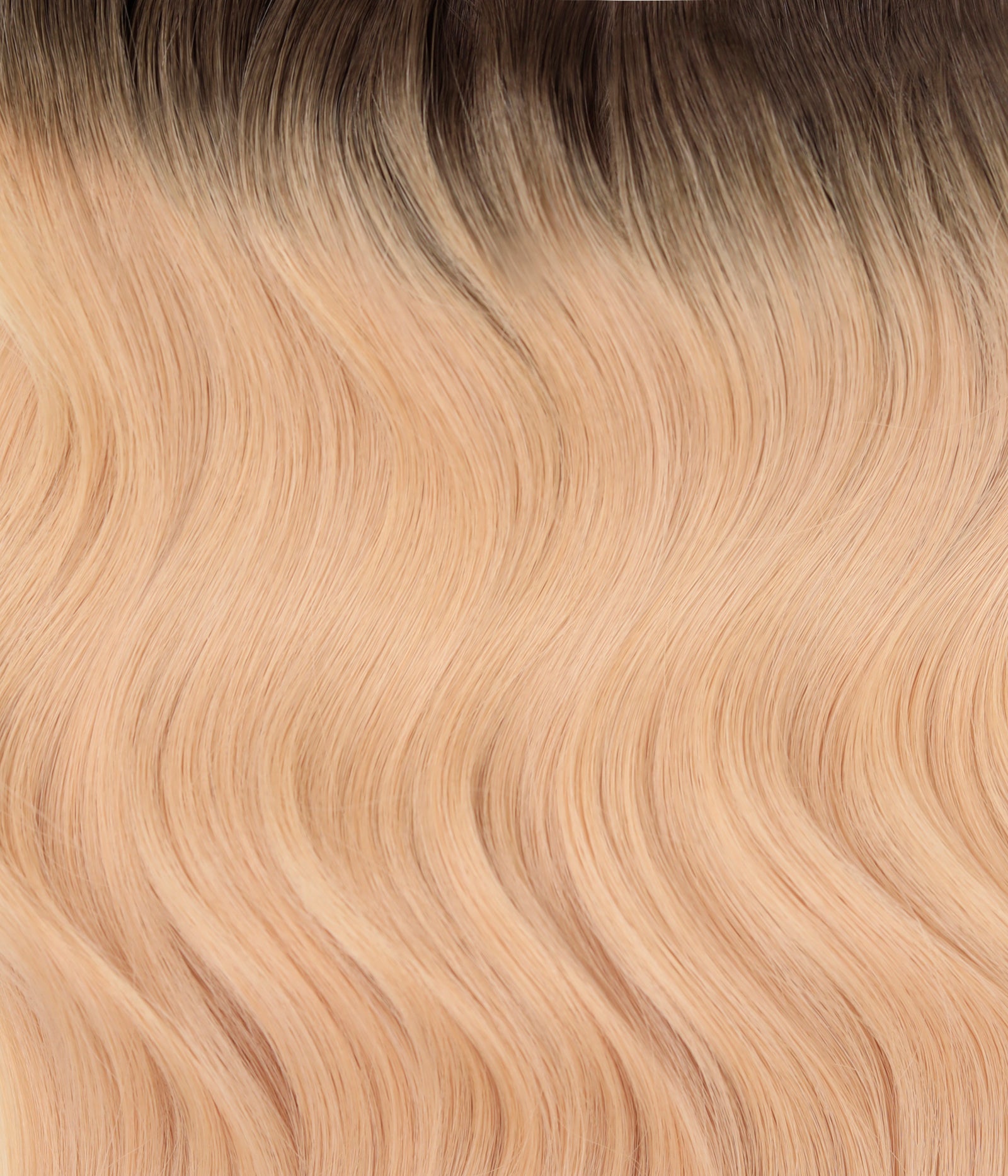 #Rooted Beach Ash Blonde Ultra Seamless Tape In Extensions (NEW)