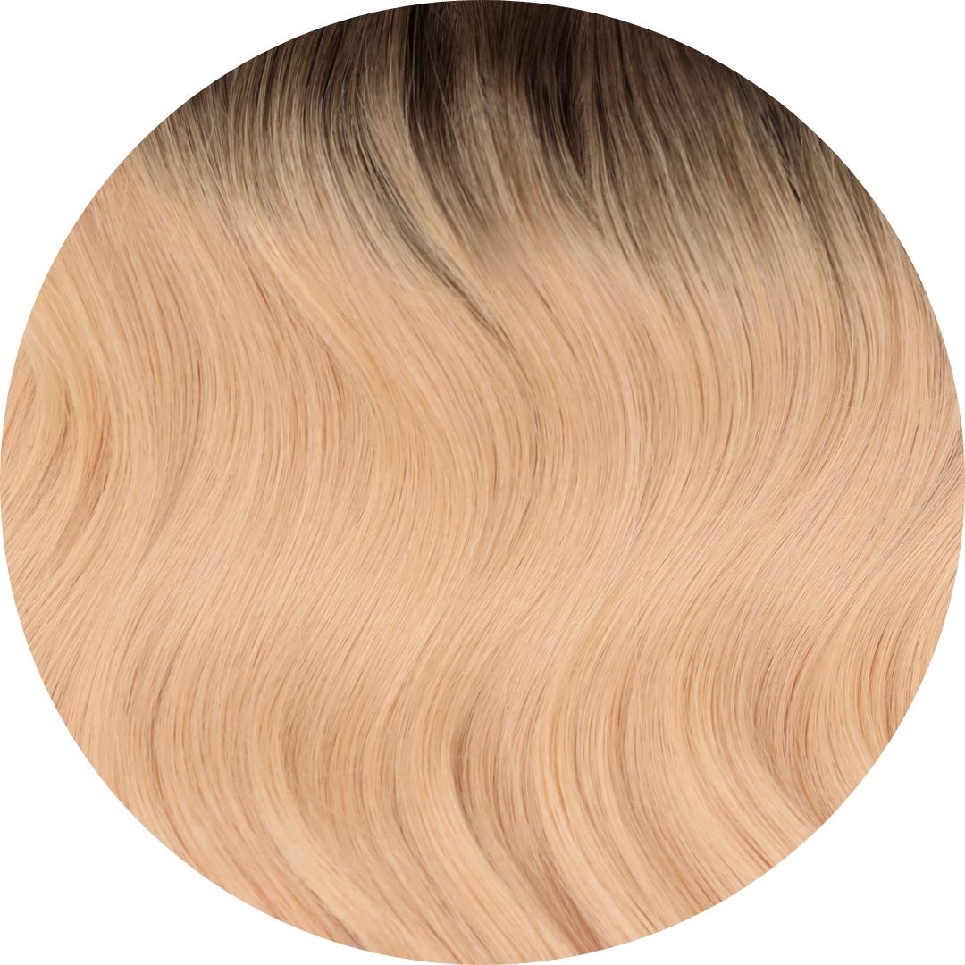 Rooted Beach Ash Blonde Butterfly Weft™ Extensions (NEW)