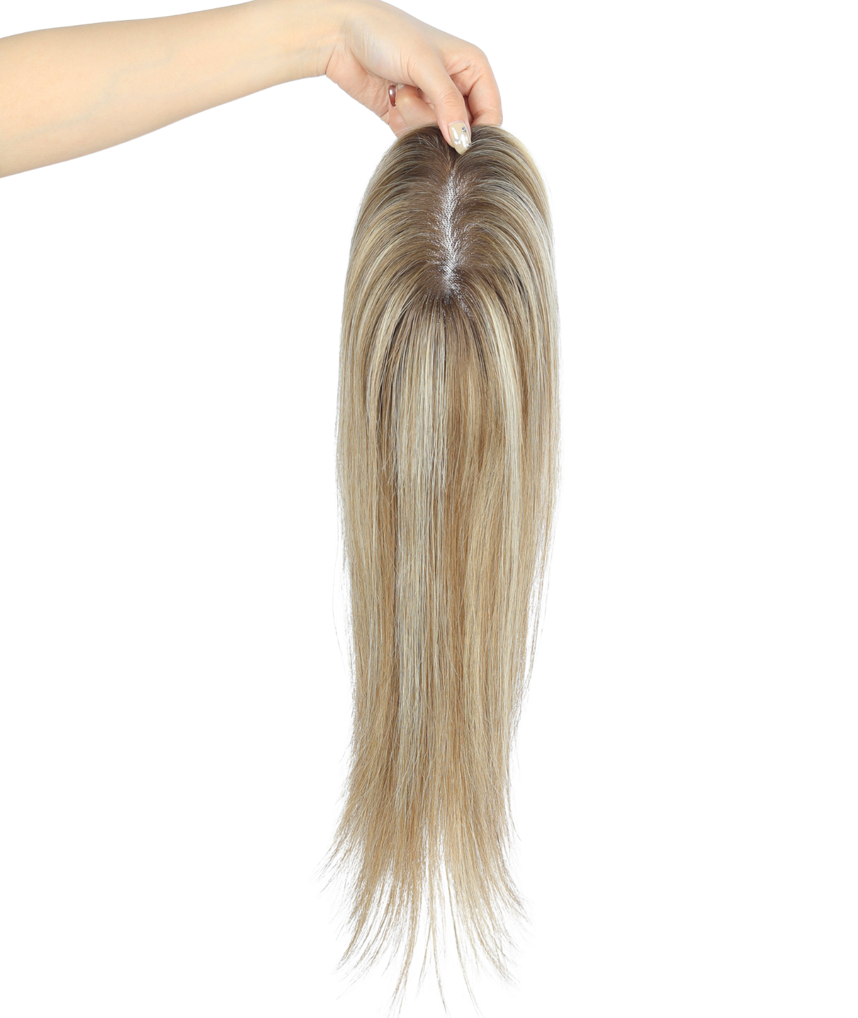 #Rooted Hazelnut Twist Topper With Invisible Wire