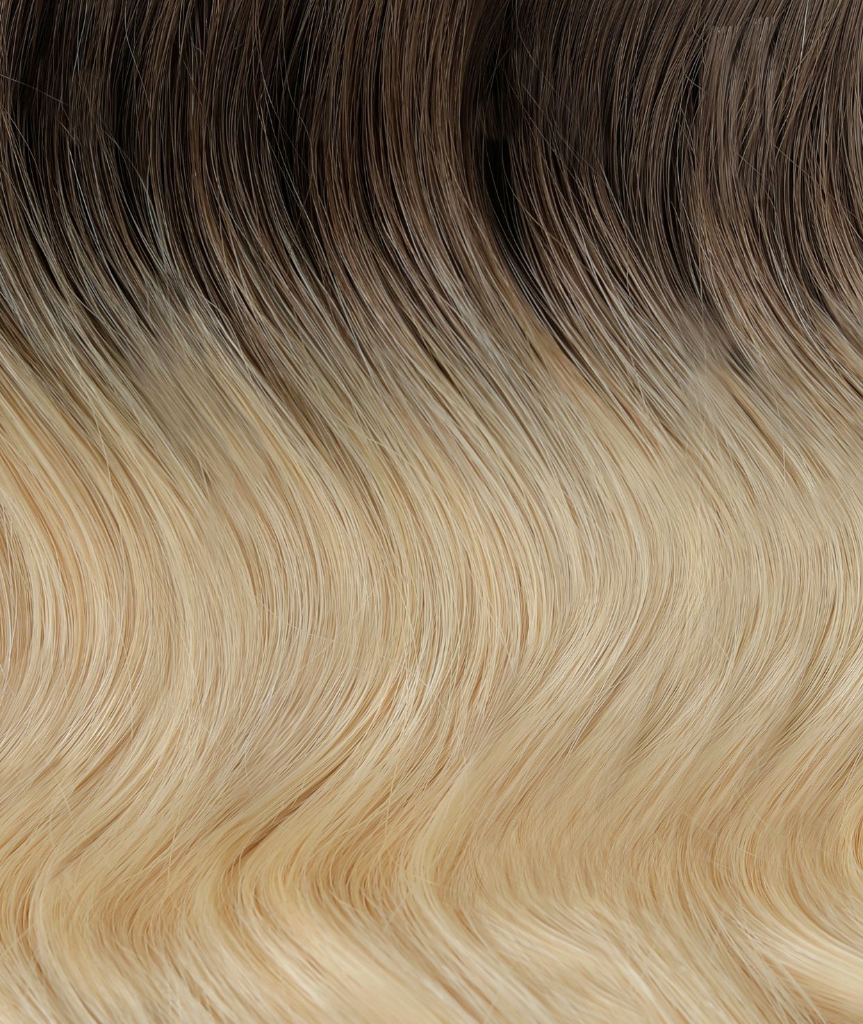 #Rooted Hollywood Blonde Genius Weft Extensions (NEW)