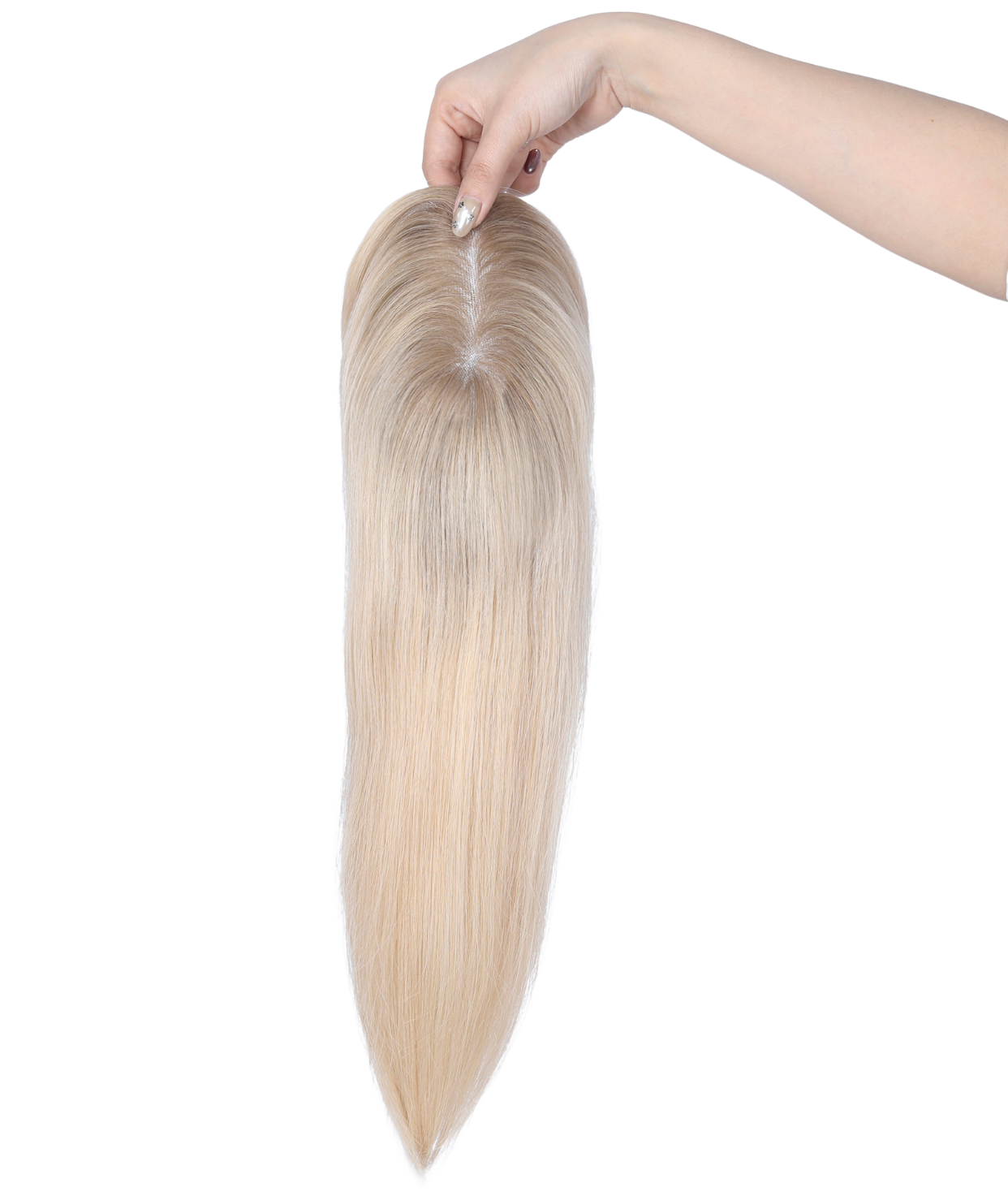 #Rooted The Blonde Topper With Invisible Wire