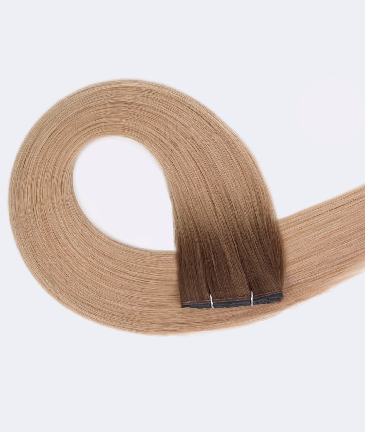Rooted Champagne Chestnut Butterfly Weft™ Extensions (NEW)