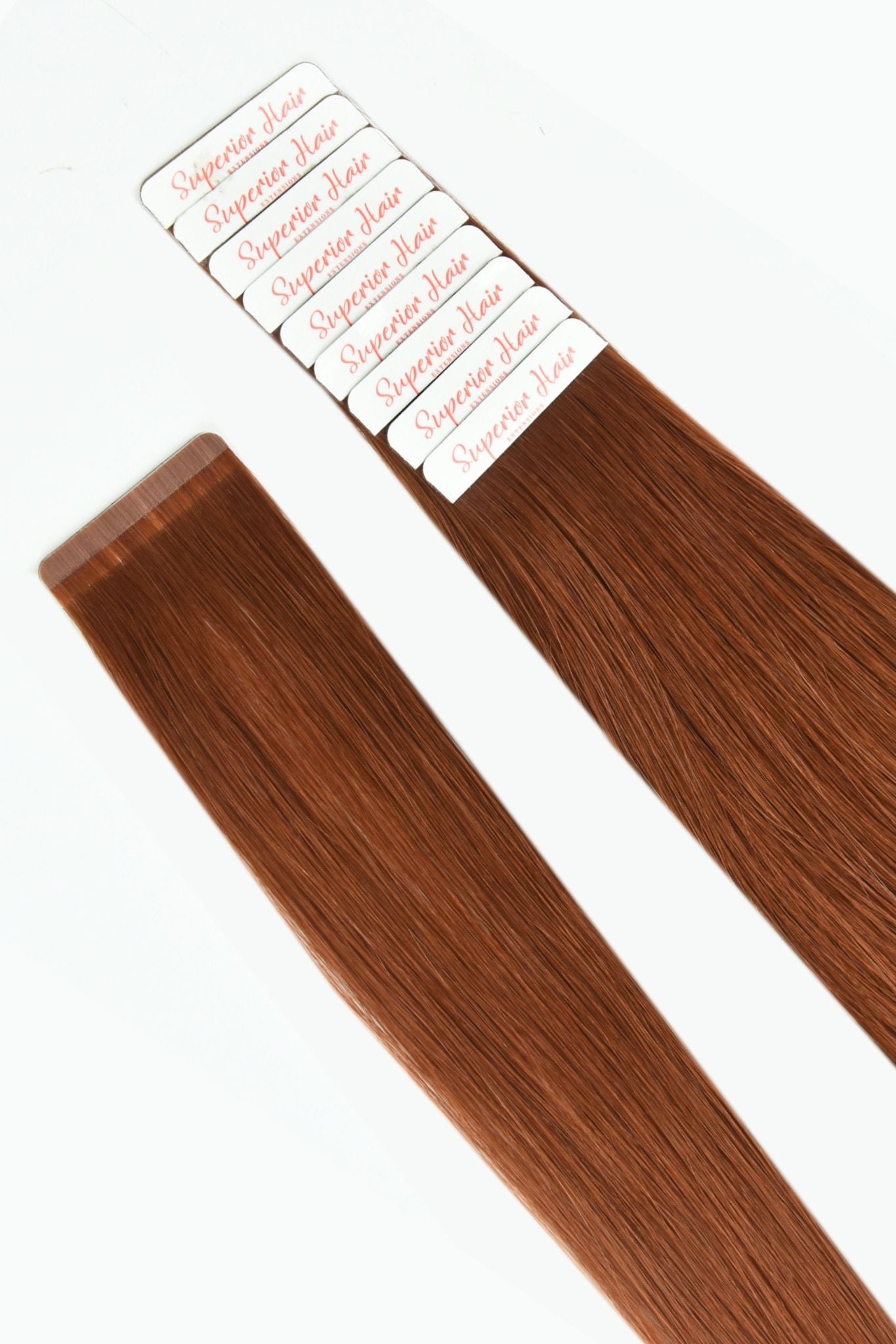 #33 Auburn Ultra Seamless Tape In Extensions