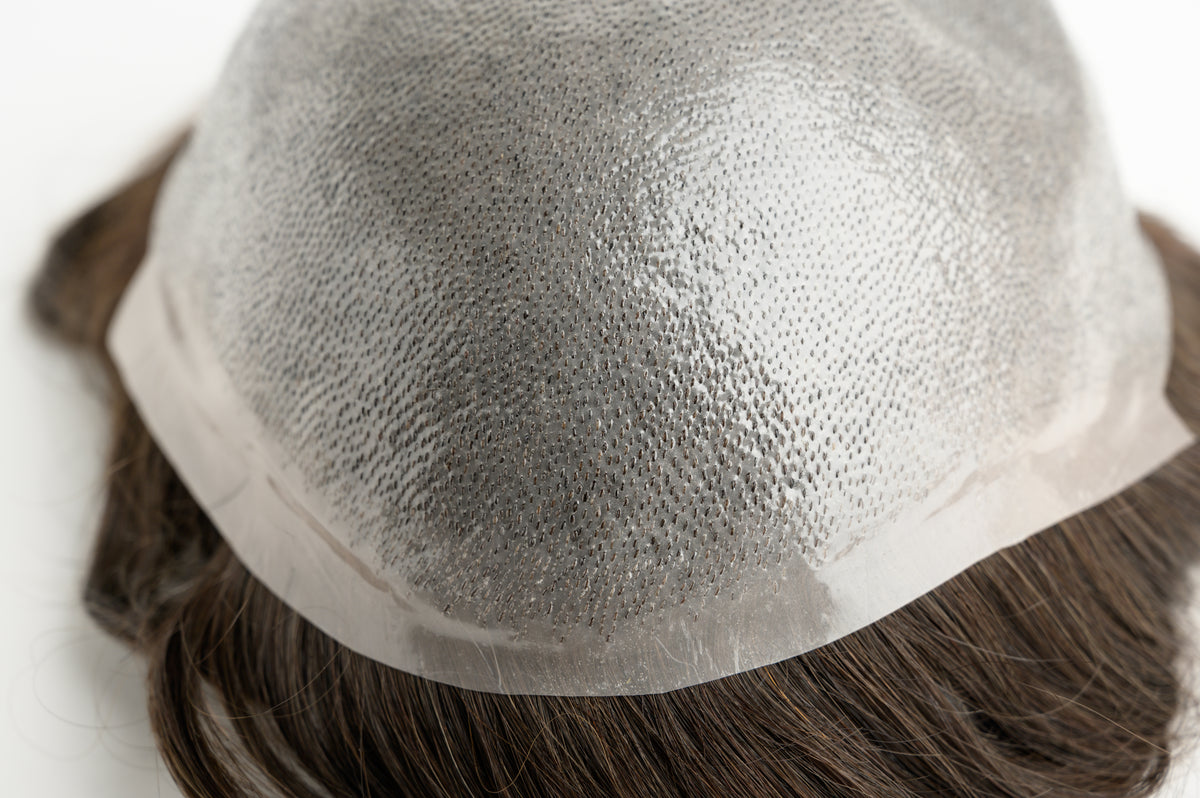 #3 Natural Warm Brown Lace Front Hair System