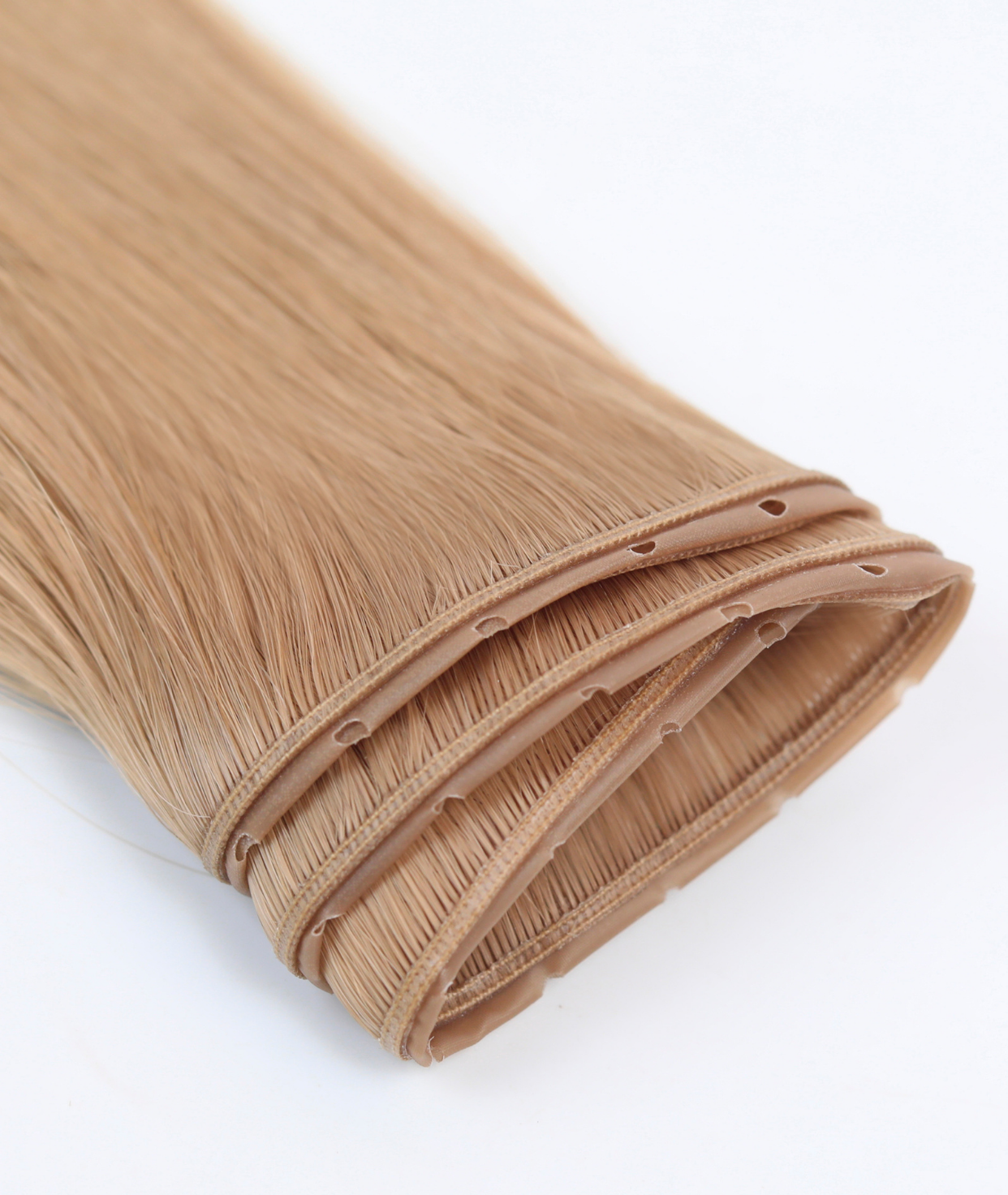 #Sandy Blonde Balayage Butterfly Weft™ Hair Extensions