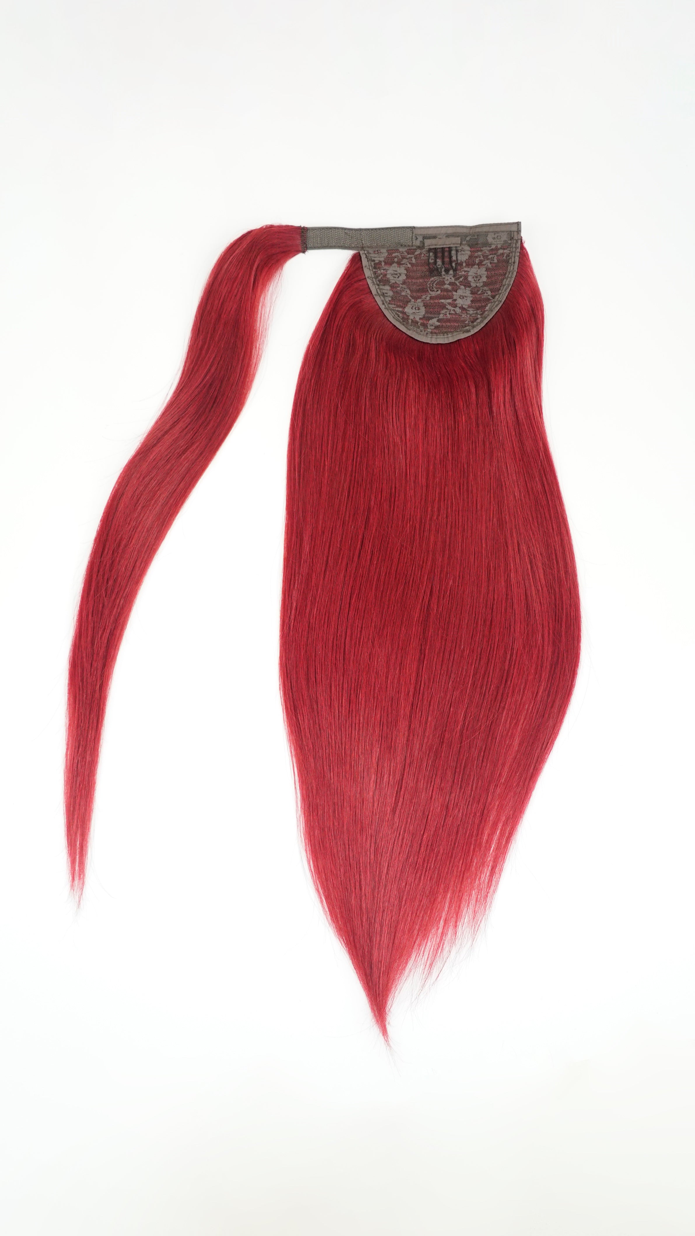 #6R Red Ponytail Extensions — Value Grade
