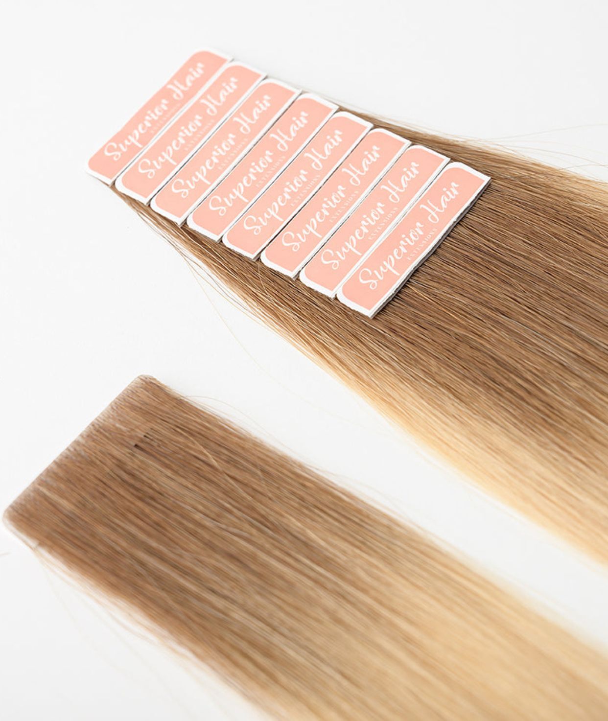 #Cappuccino Ombre Ultra Seamless Tape In Extensions (DISCONTINUED)