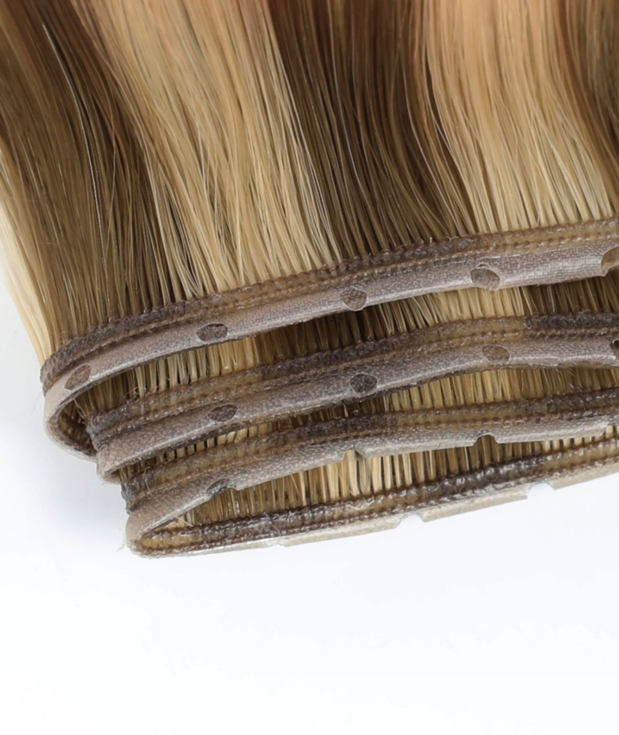 #Hazelnut Twist Butterfly Weft™ Hair Extensions