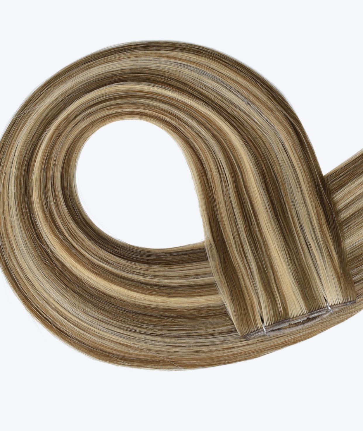 #Hazelnut Twist Butterfly Weft™ Hair Extensions